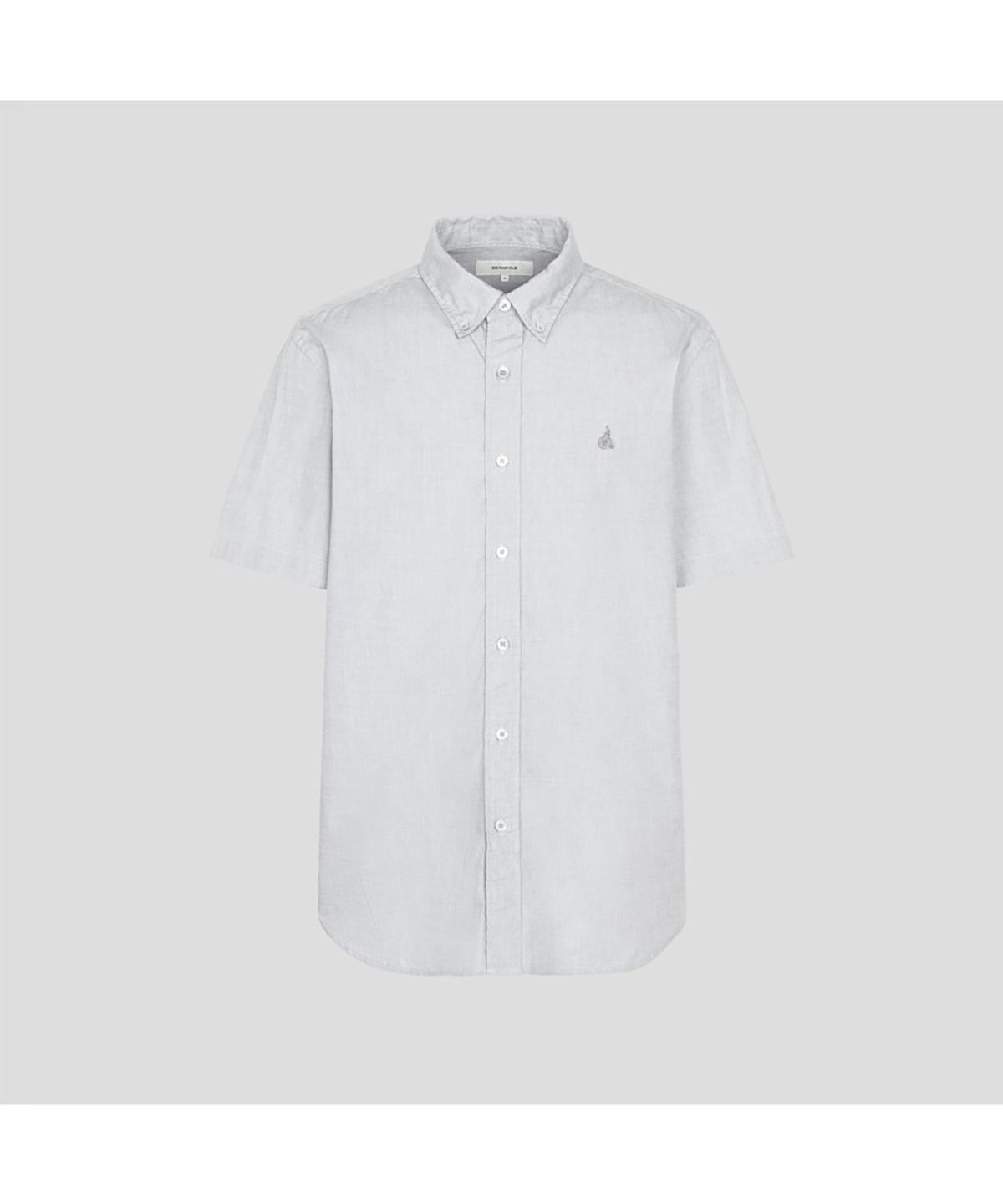 빈폴 멘(BEANPOLE MEN) 필라필 반소매 셔츠  그레이