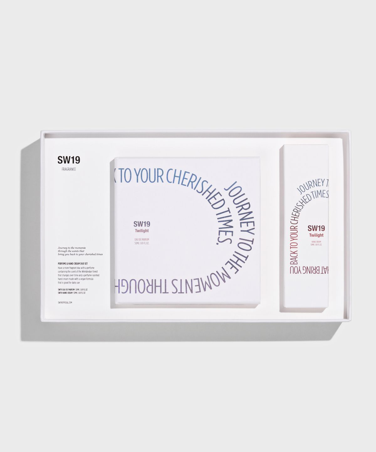 에스더블유나인틴(SW19) SW19 Twilight PERFUME HAND CREAM DUO SET