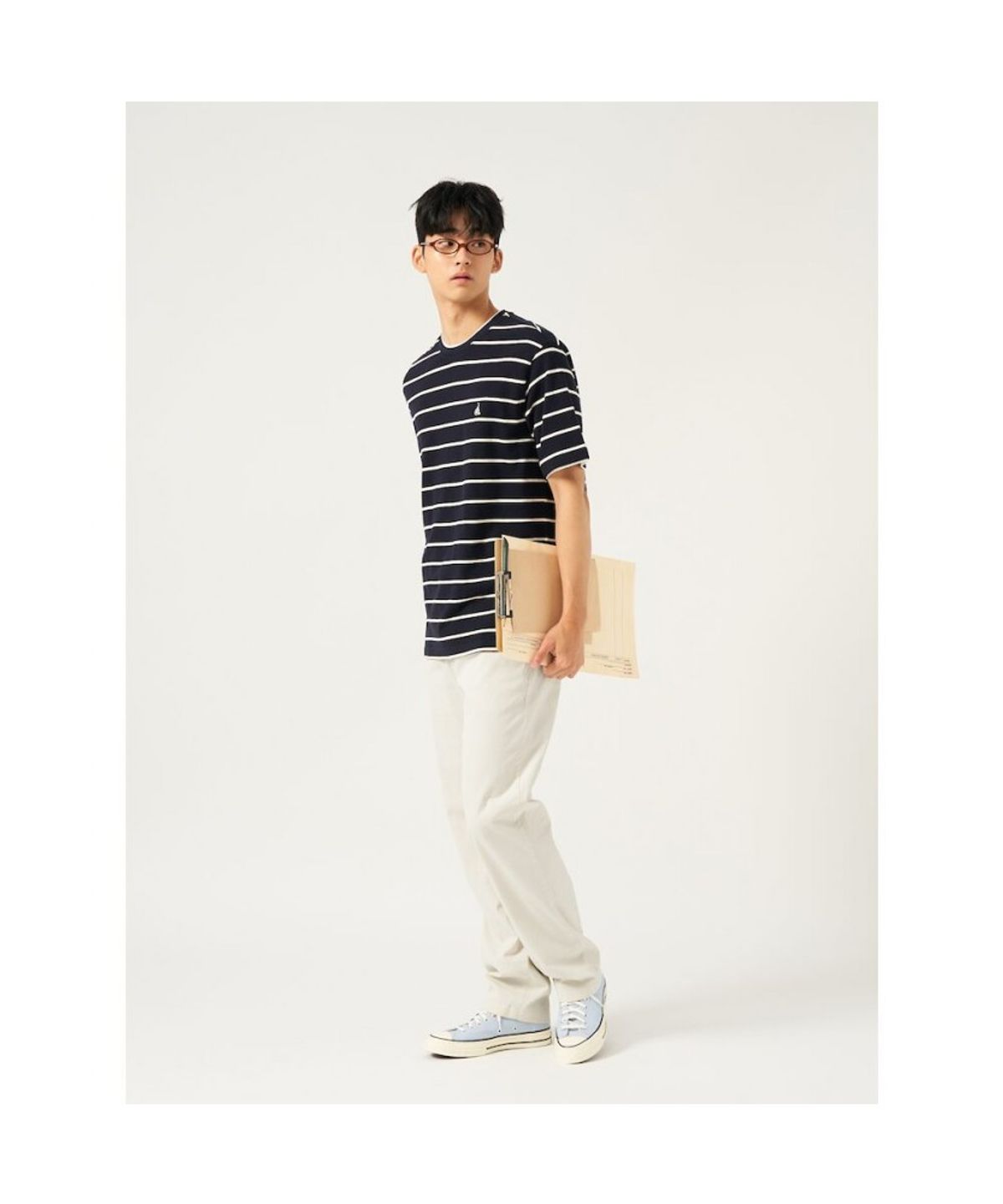 빈폴 멘(BEANPOLE MEN) 가먼트 다잉 컴포트핏 팬츠  아이보리