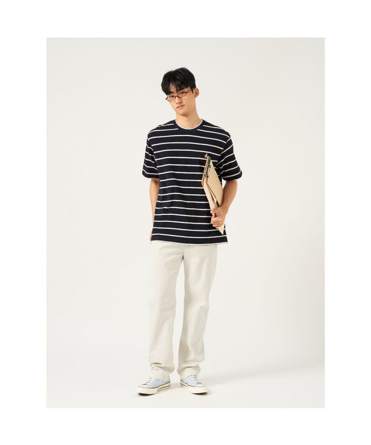 빈폴 멘(BEANPOLE MEN) 가먼트 다잉 컴포트핏 팬츠  아이보리