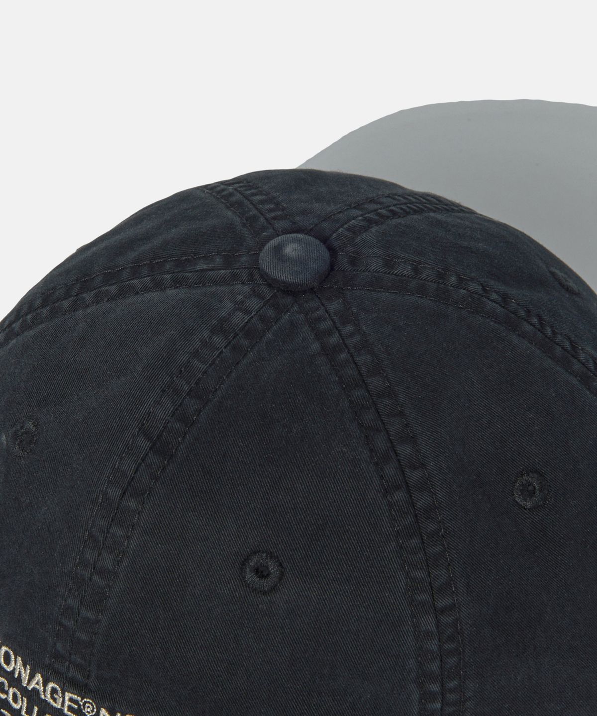 에스피오나지(ESPIONAGE) OCE Logo Vintage Cap Black