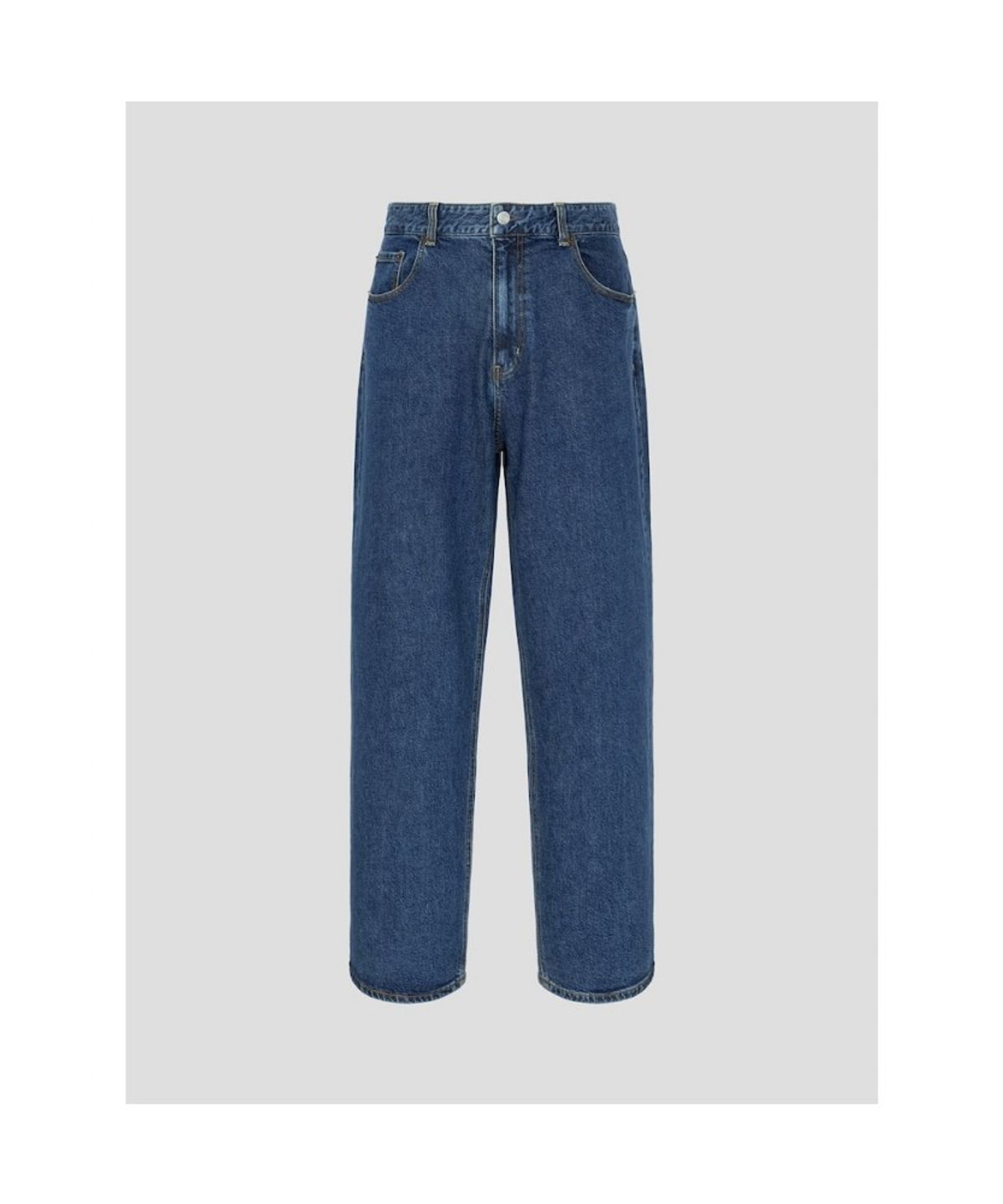 빈폴 멘(BEANPOLE MEN) 와이드 데님 팬츠  블루