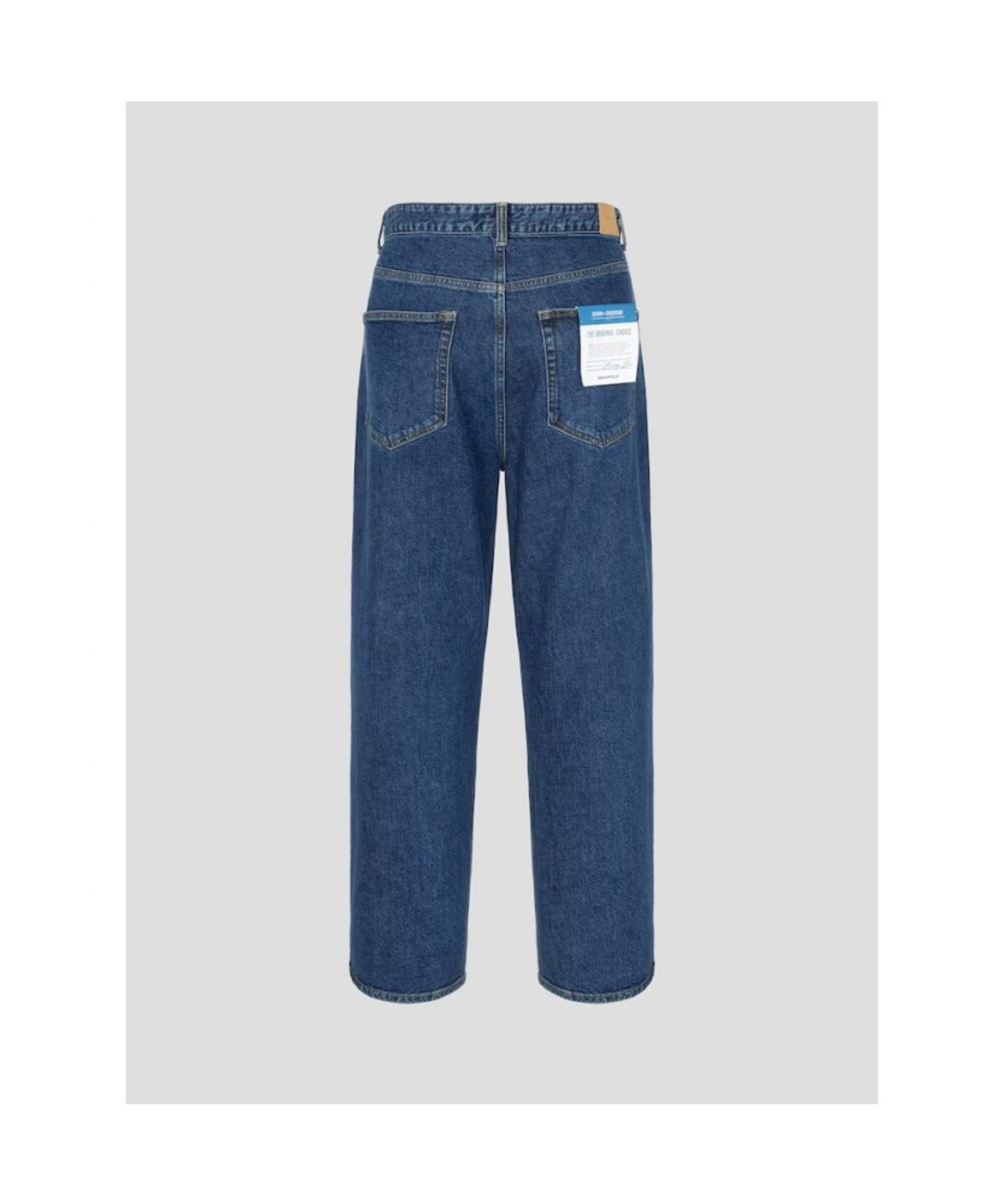 빈폴 멘(BEANPOLE MEN) 와이드 데님 팬츠  블루