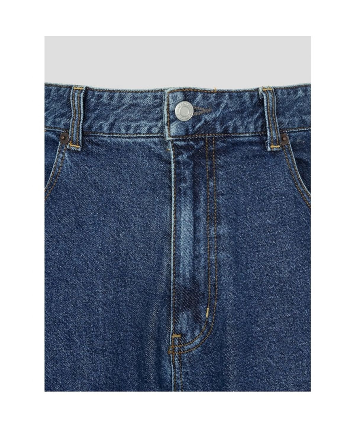 빈폴 멘(BEANPOLE MEN) 와이드 데님 팬츠  블루