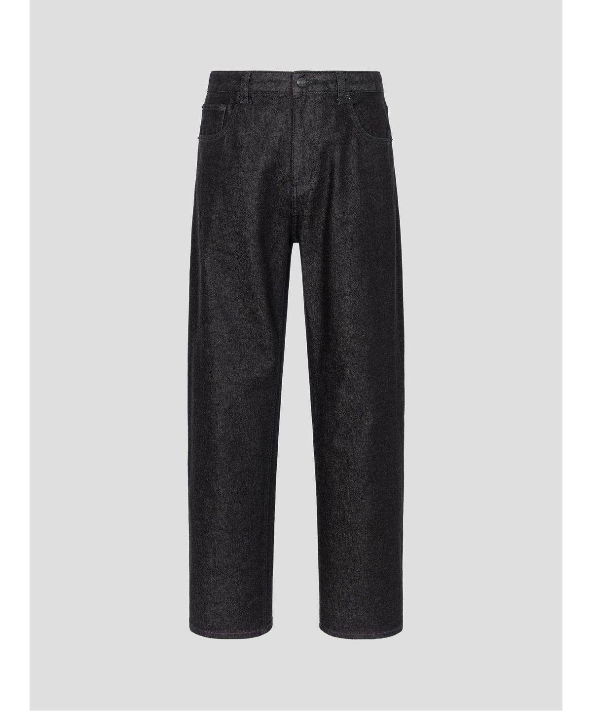 빈폴 멘(BEANPOLE MEN) 와이드 데님 팬츠  블랙