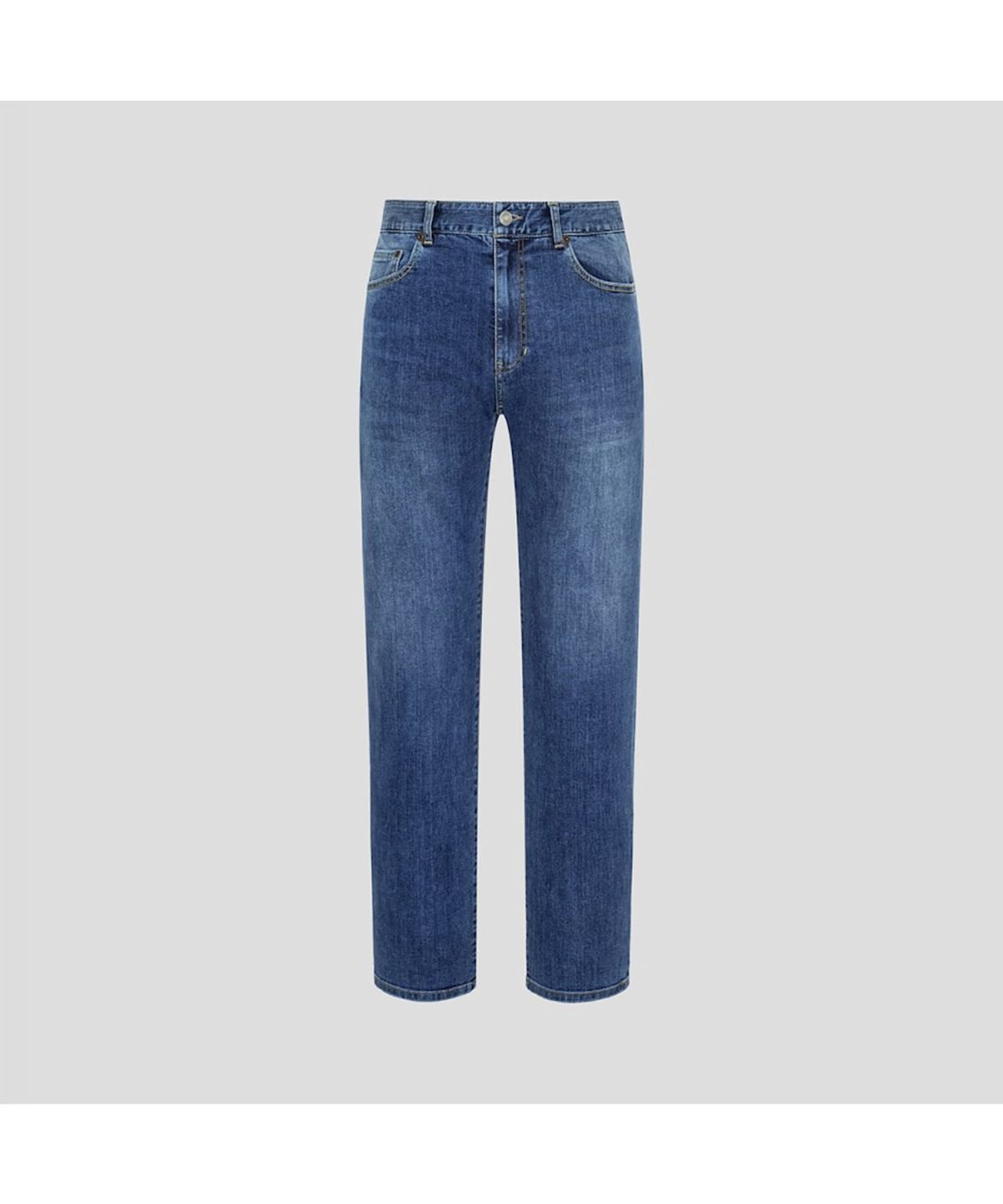 빈폴 멘(BEANPOLE MEN) [Essential] 워싱 스탠다드핏 데님 팬츠  블루