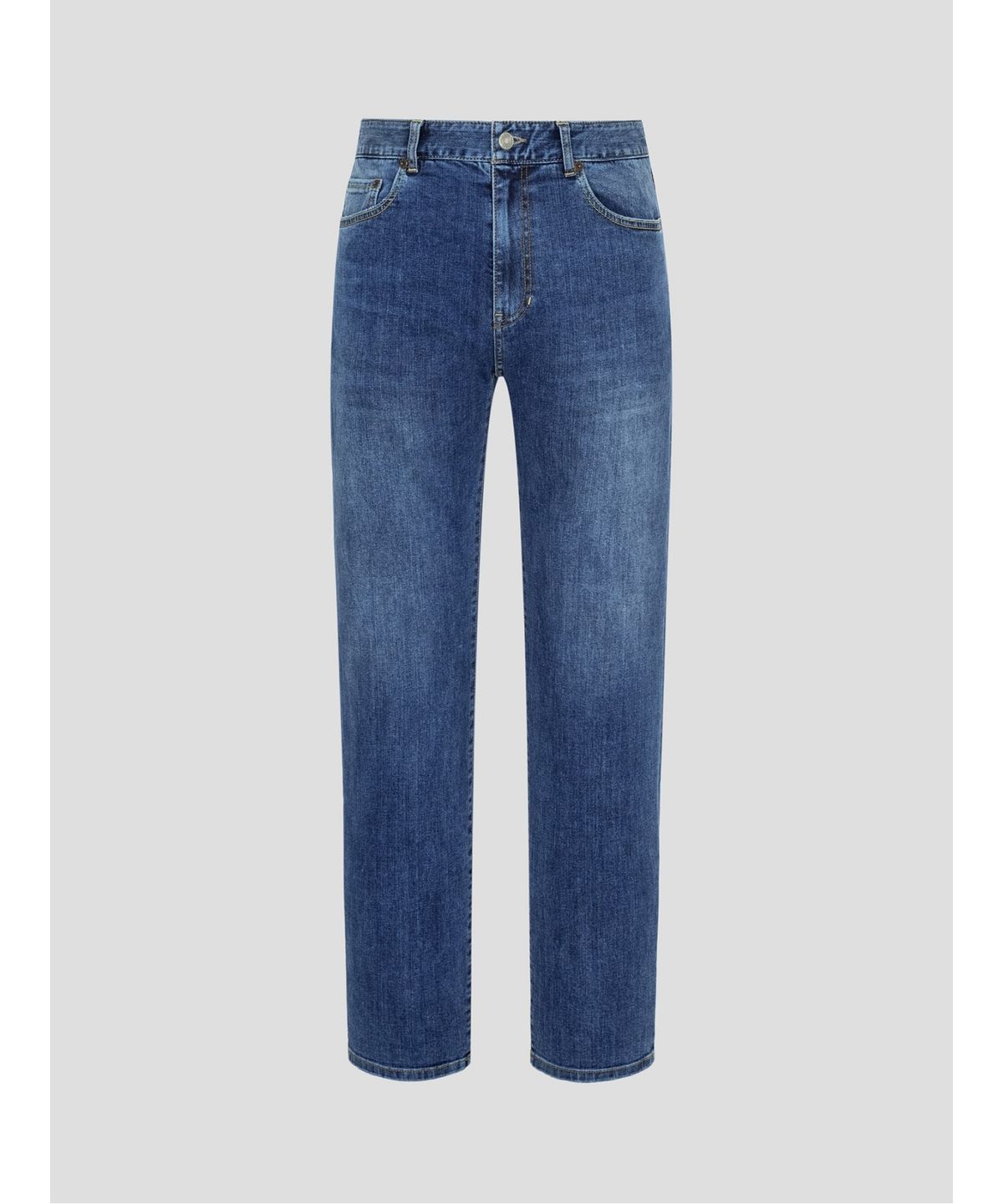 빈폴 멘(BEANPOLE MEN) [Essential] 워싱 스탠다드핏 데님 팬츠  블루
