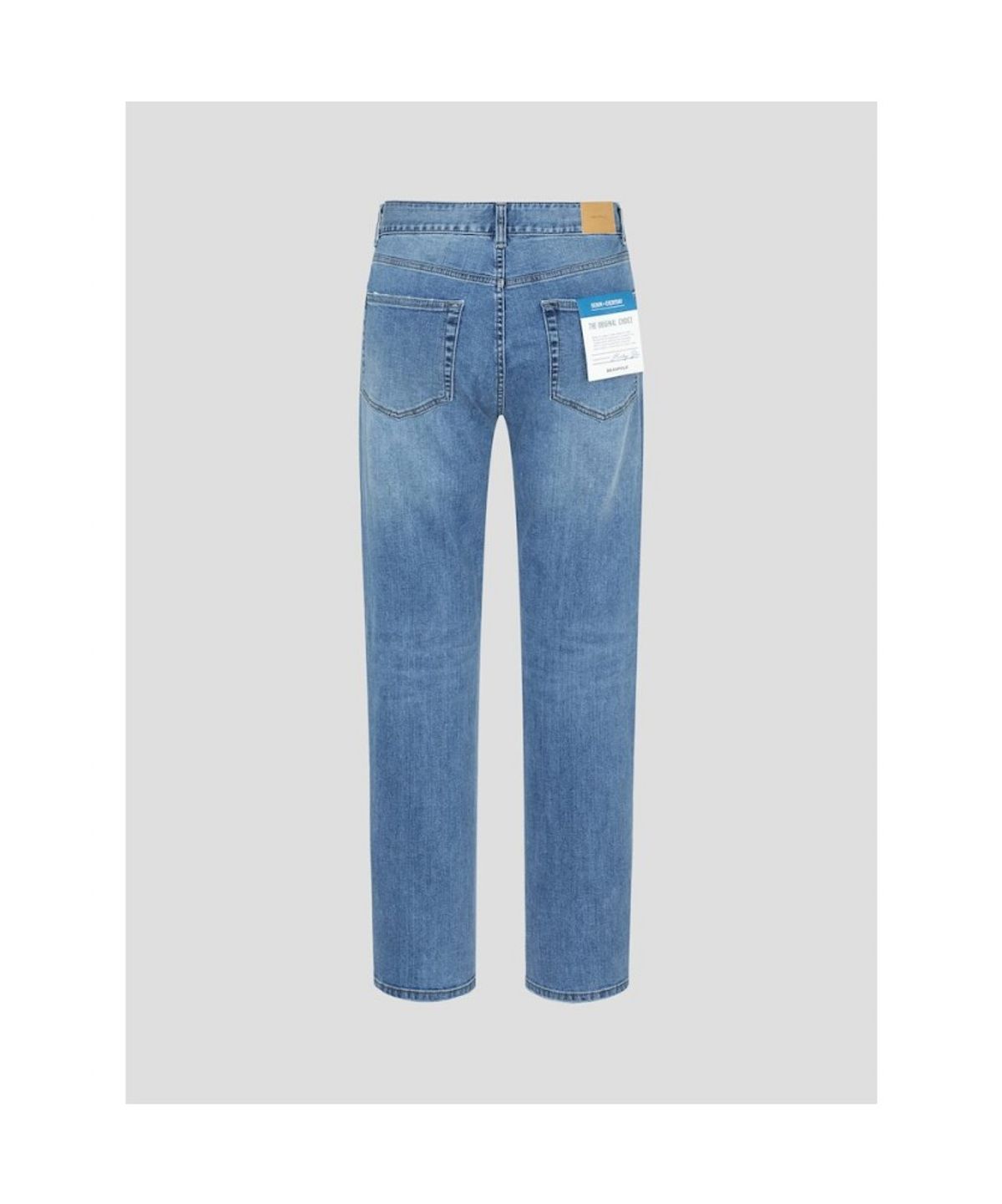 빈폴 멘(BEANPOLE MEN) [Essential] 워싱 스탠다드핏 데님 팬츠  스카이 블루