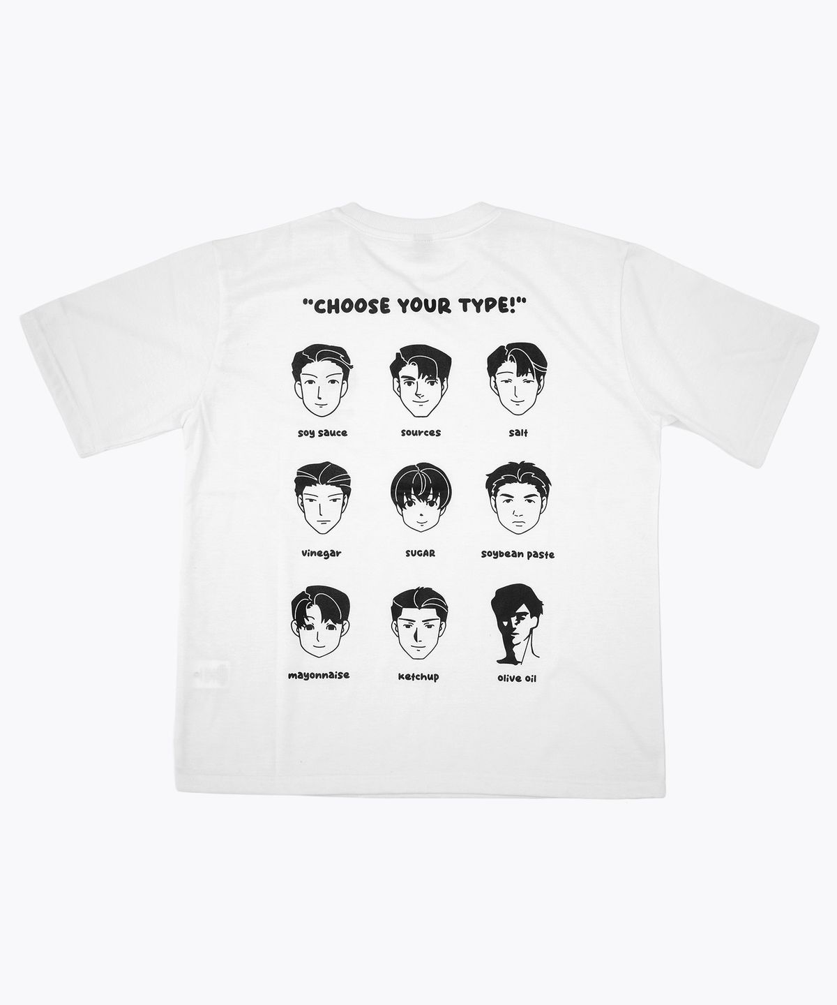 댄꼼마(DANCOMMA) CHOOSE YOUR STYLE 와타시와 설탕상 티셔츠