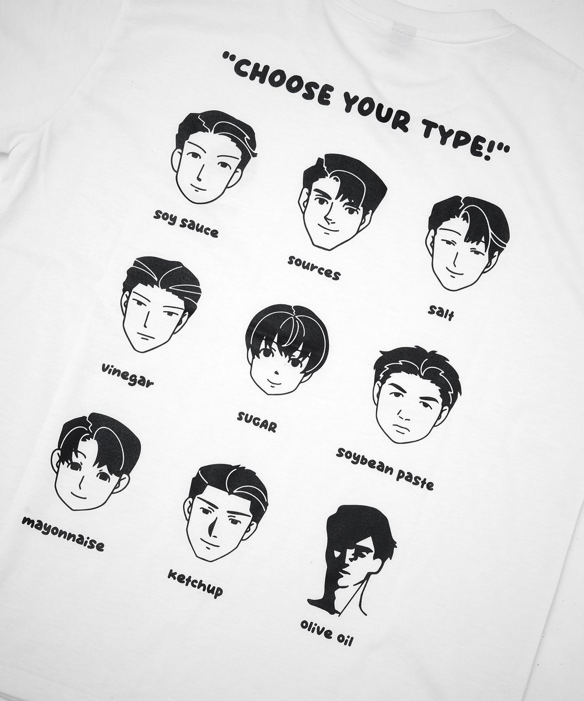 댄꼼마(DANCOMMA) CHOOSE YOUR STYLE 와타시와 설탕상 티셔츠