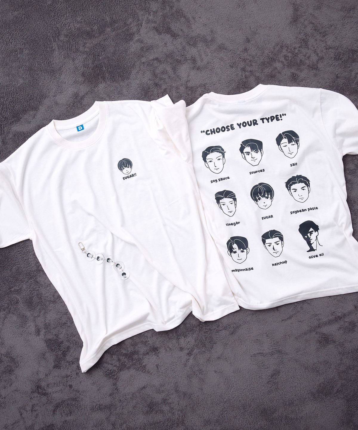 댄꼼마(DANCOMMA) CHOOSE YOUR STYLE 와타시와 설탕상 티셔츠