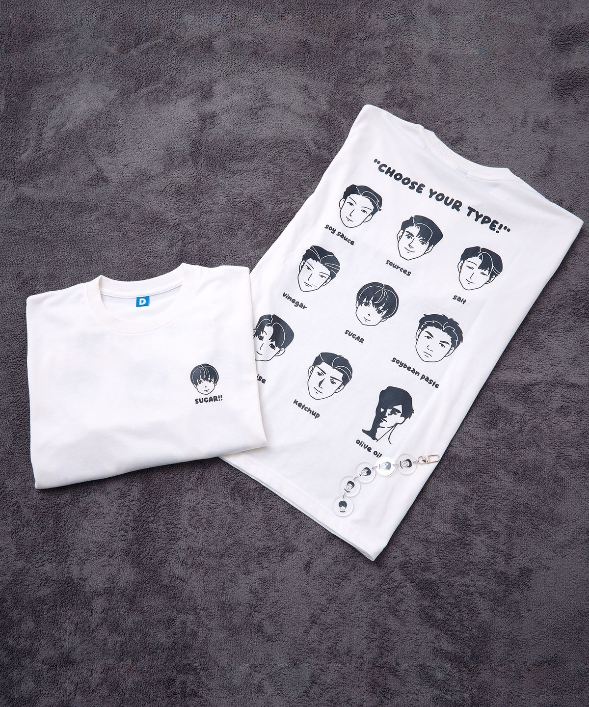 댄꼼마(DANCOMMA) CHOOSE YOUR STYLE 와타시와 설탕상 티셔츠