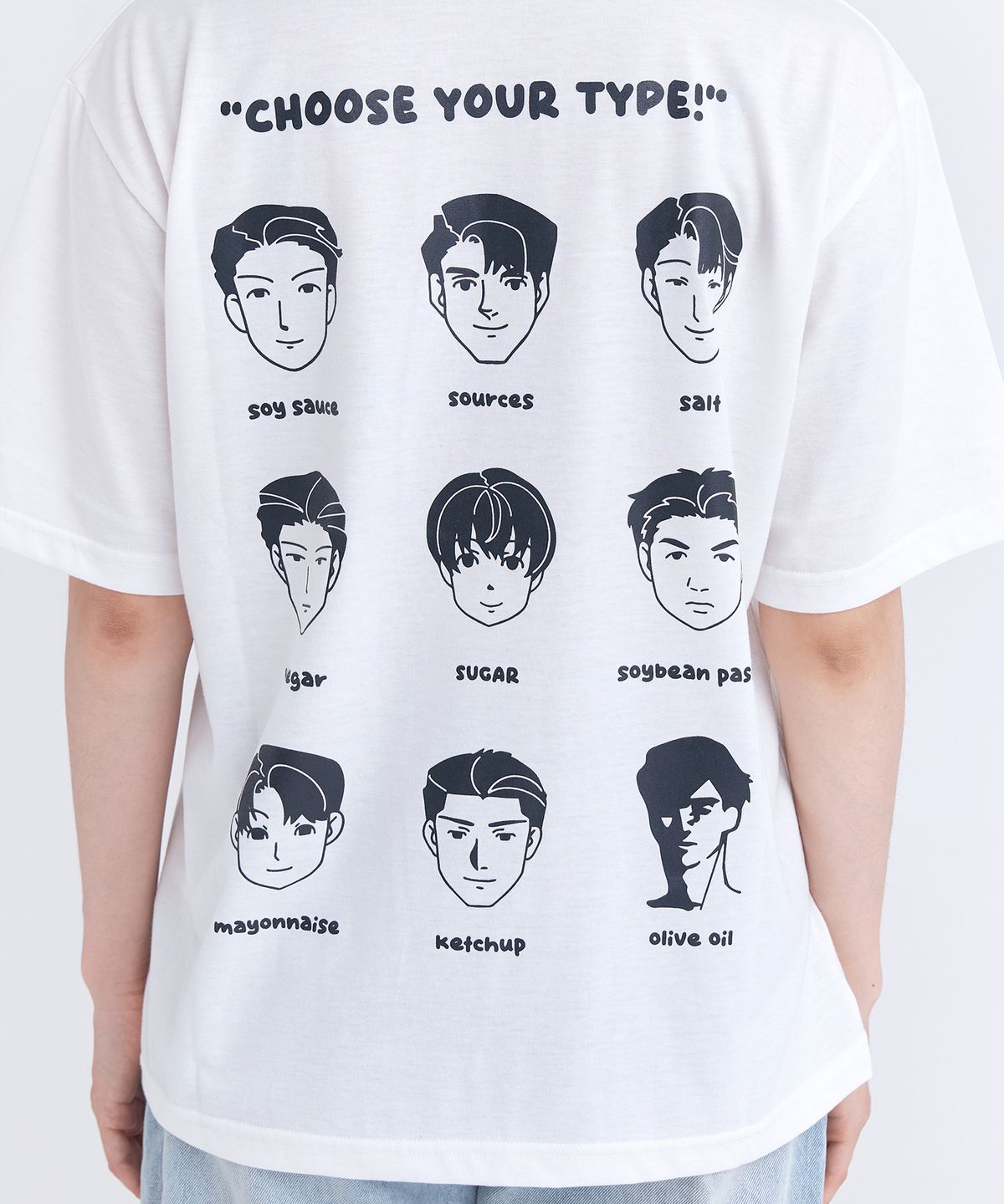 댄꼼마(DANCOMMA) CHOOSE YOUR STYLE 와타시와 설탕상 티셔츠