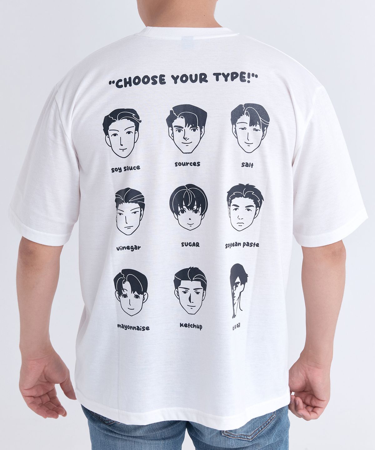 댄꼼마(DANCOMMA) CHOOSE YOUR STYLE 와타시와 설탕상 티셔츠