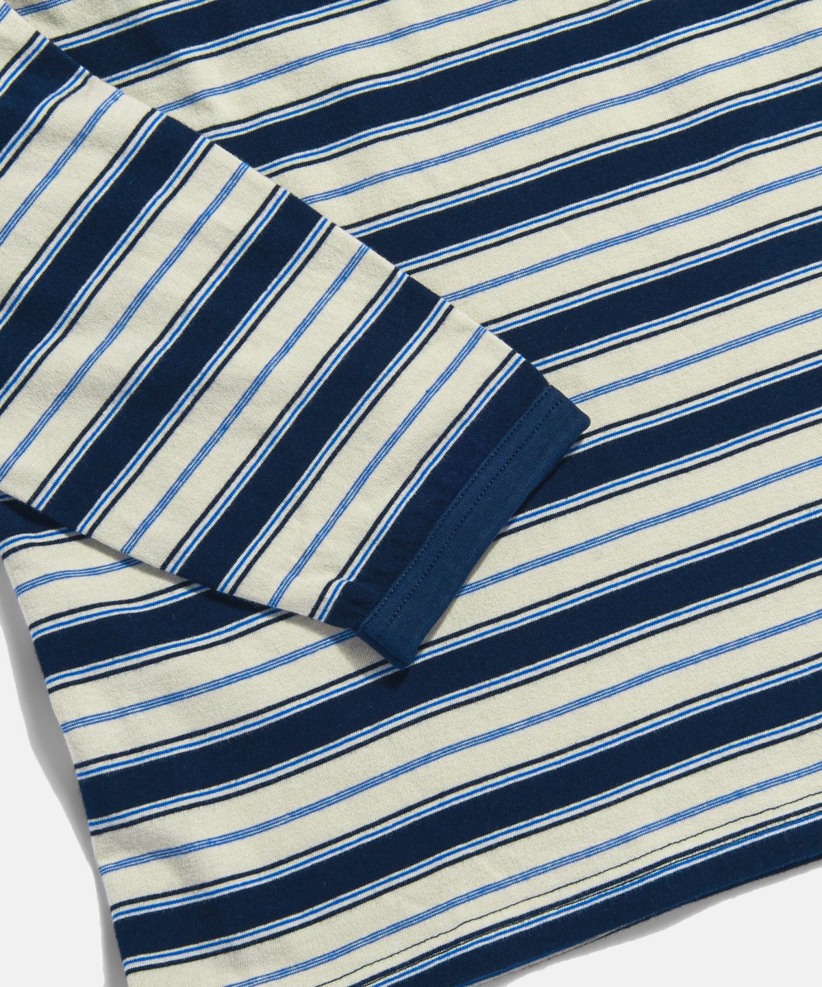 에스피오나지(ESPIONAGE) Multi Border L/S Tee Navy