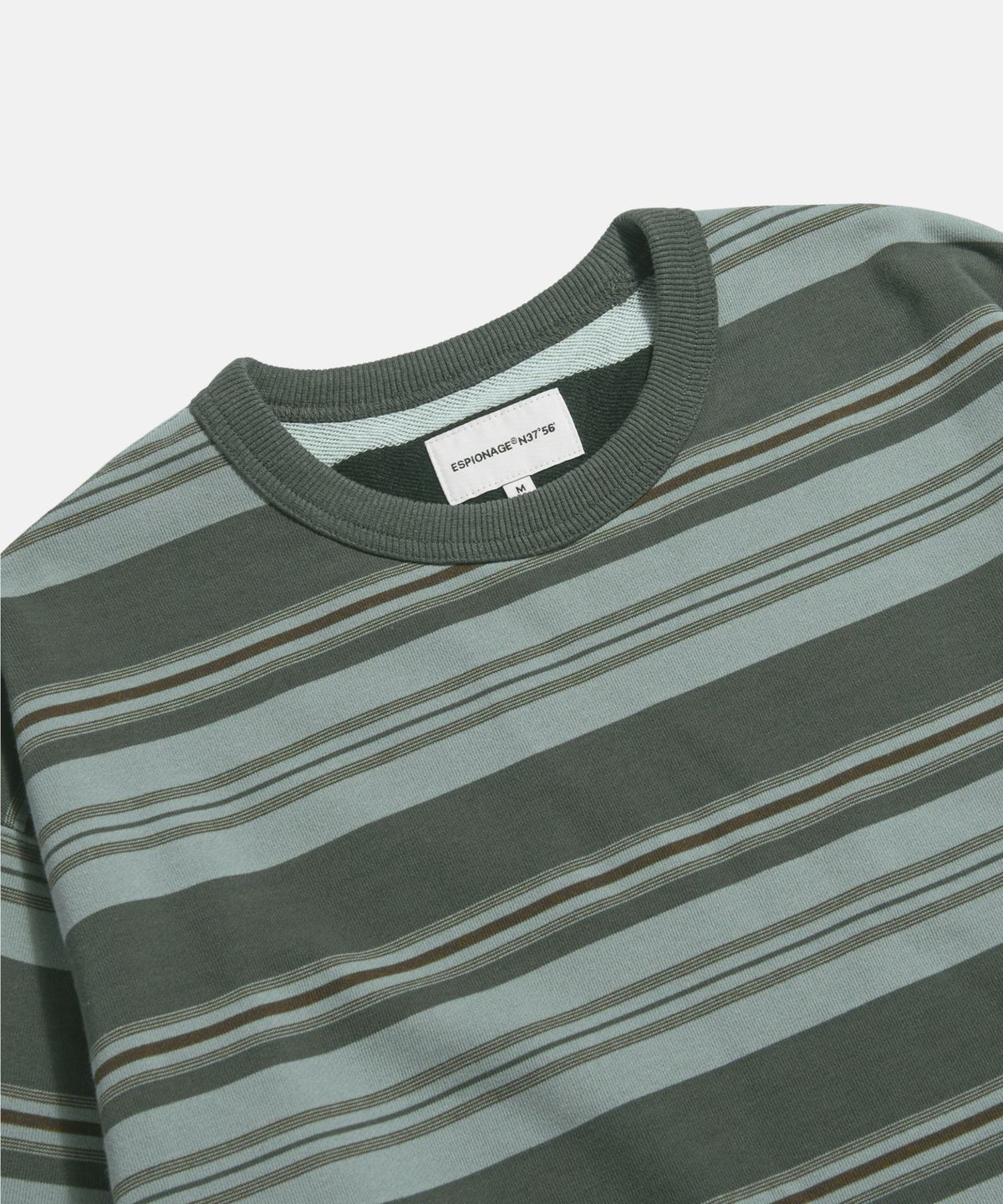 에스피오나지(ESPIONAGE) Lightweight Border Sweatshirt Grey