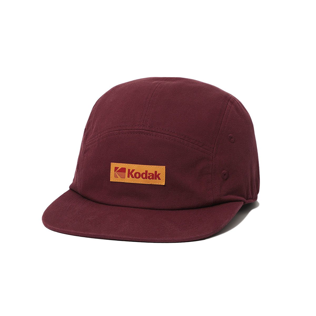 코닥(KODAK) 로고 캠프캡 BURGUNDY
