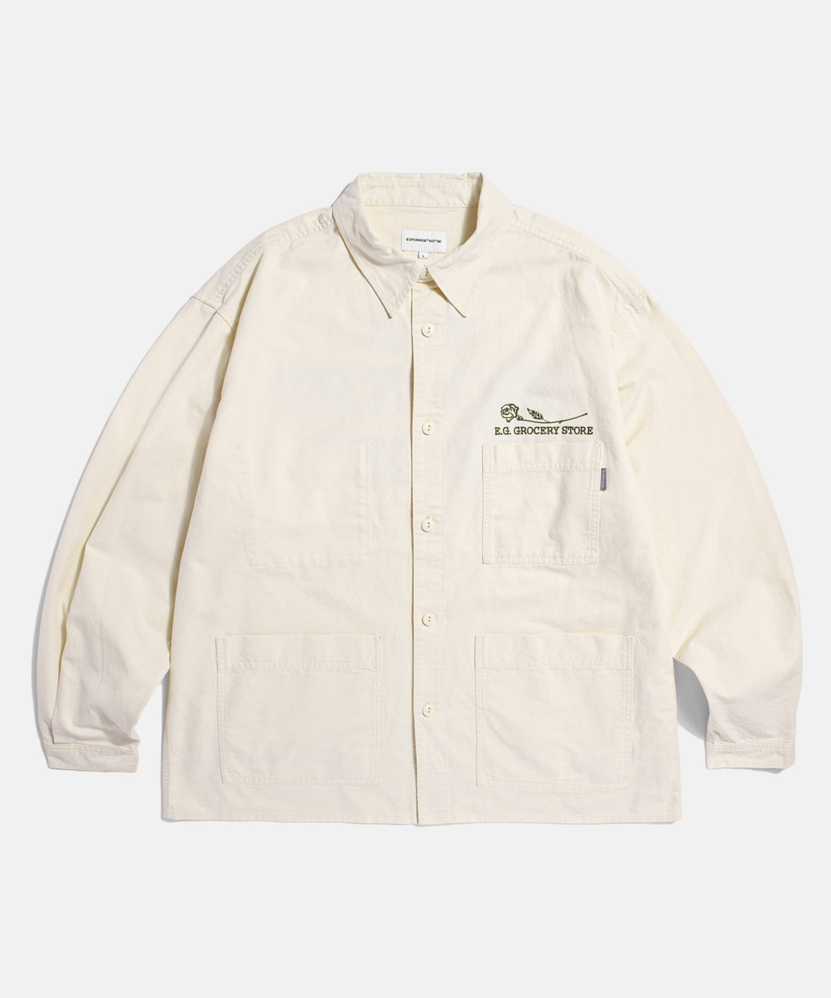 에스피오나지(ESPIONAGE) Grocery Store Staff Uniform Light Beige