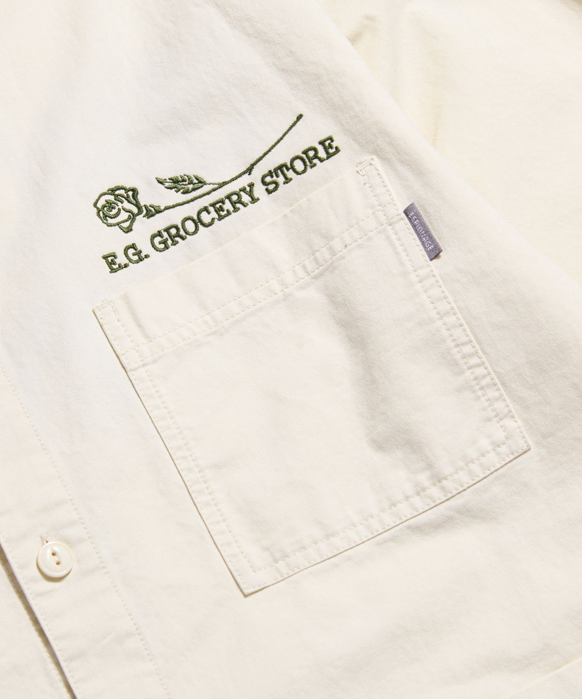 에스피오나지(ESPIONAGE) Grocery Store Staff Uniform Light Beige