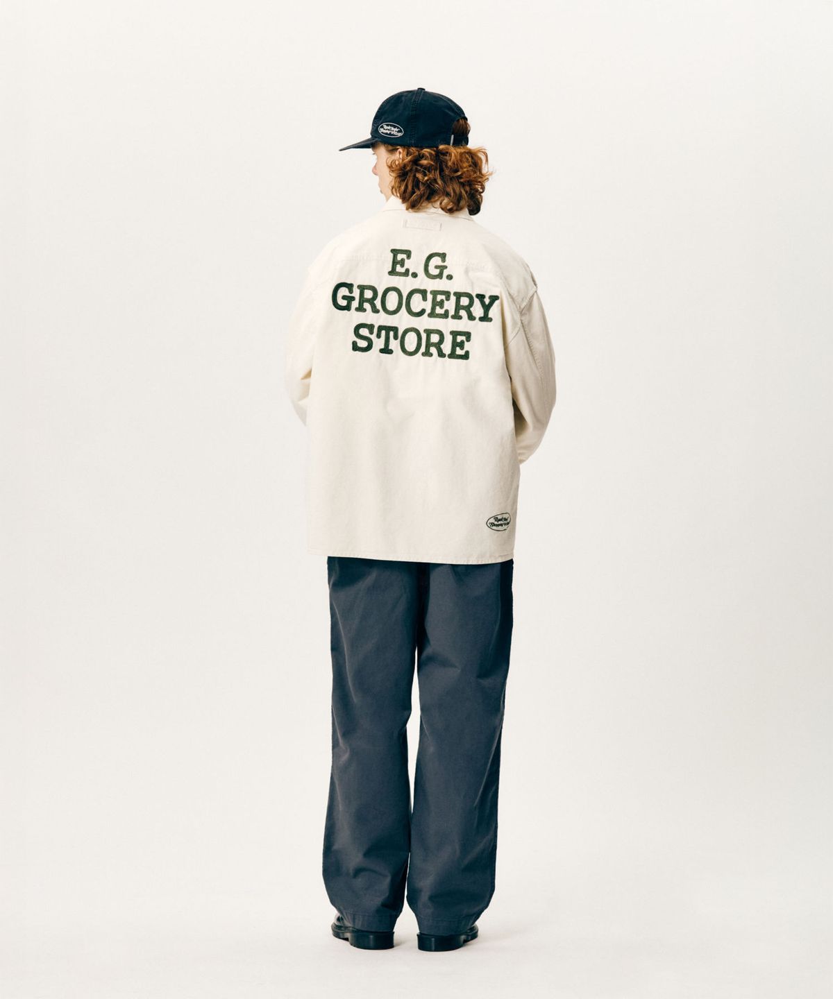 에스피오나지(ESPIONAGE) Grocery Store Staff Uniform Light Beige
