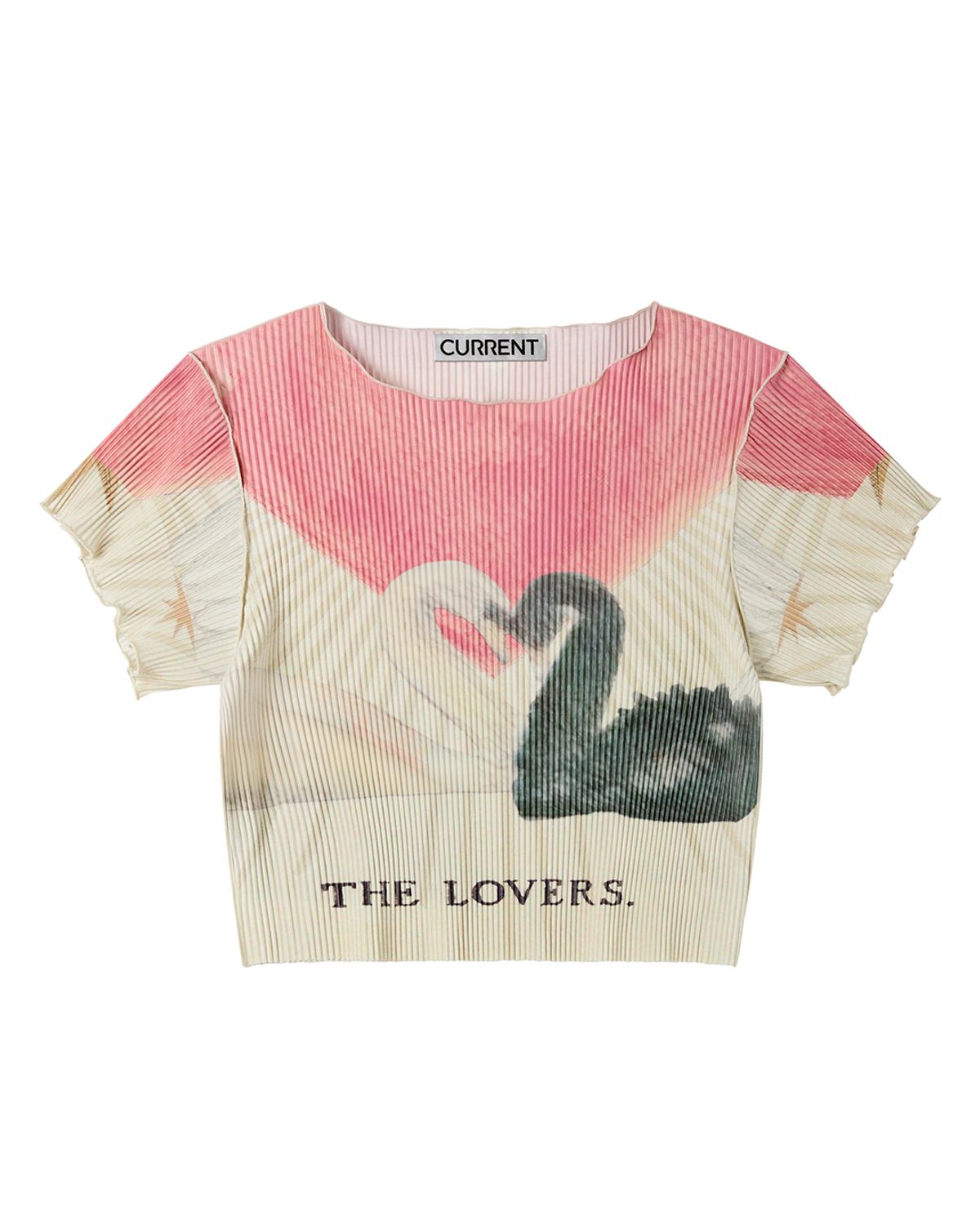 커렌트(CURRENT) PLEATS PRINT TOP(ETC)