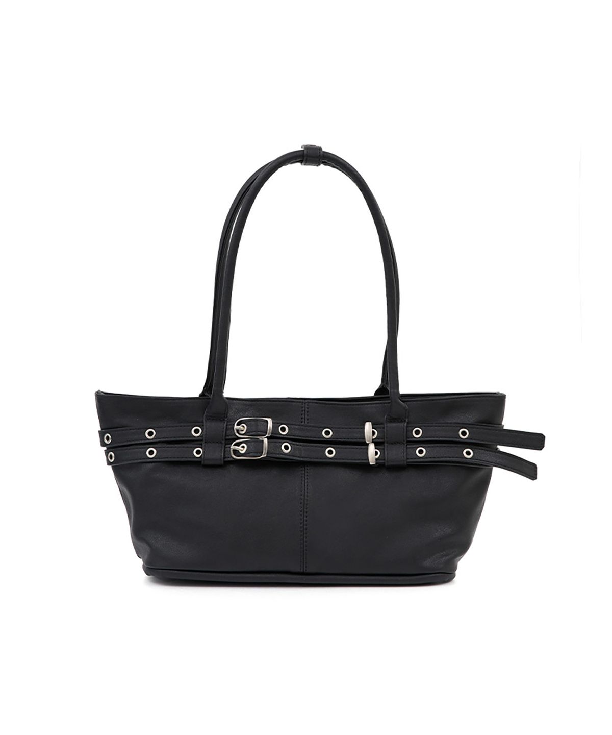 여밈(YEOMIM) mini belted boat bag (black)