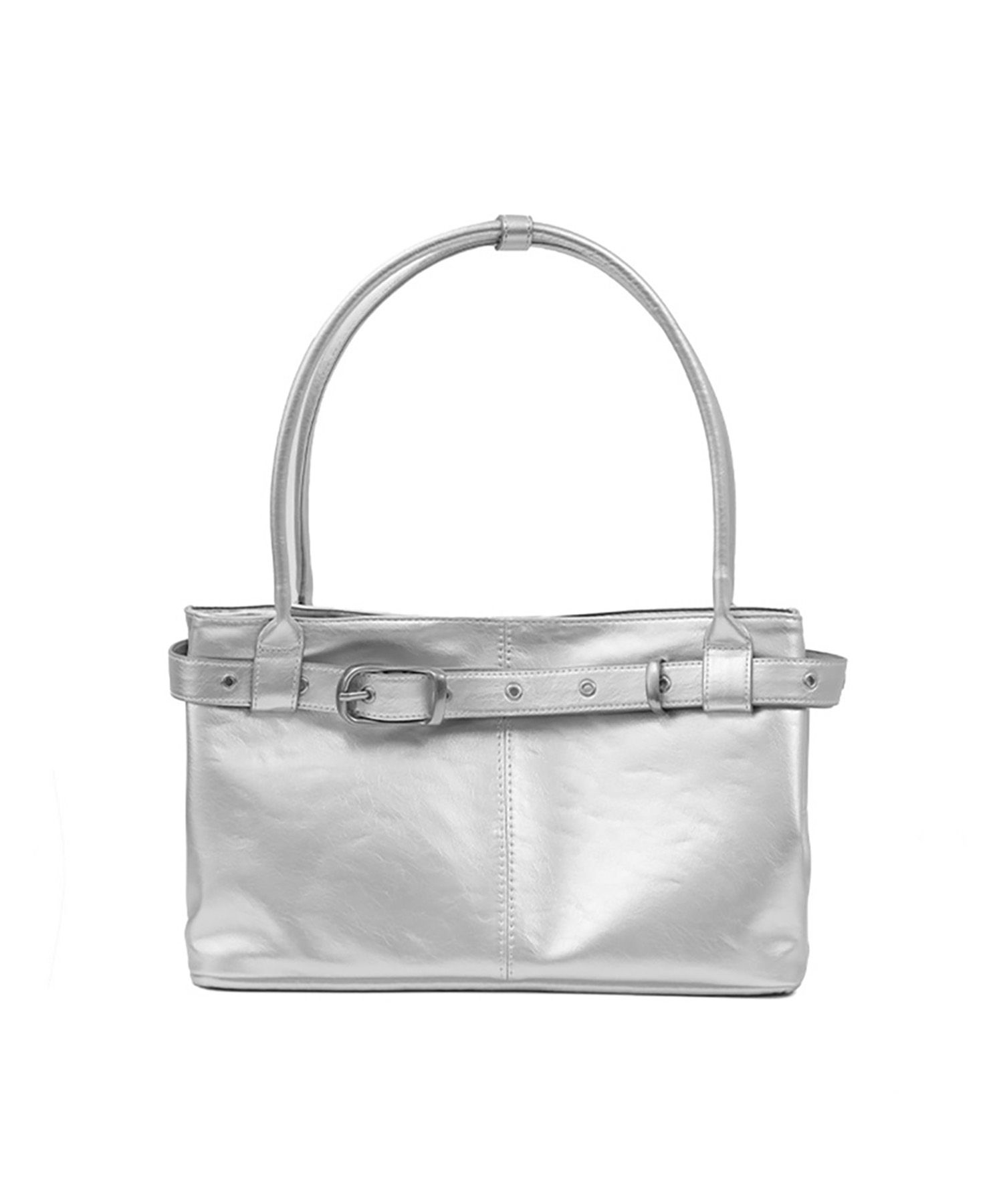[YEOMIM] Belted Boat Bag ★すぐ品切れ★ MUSINSA公式 | YEOMIM belted boat bag (silver)