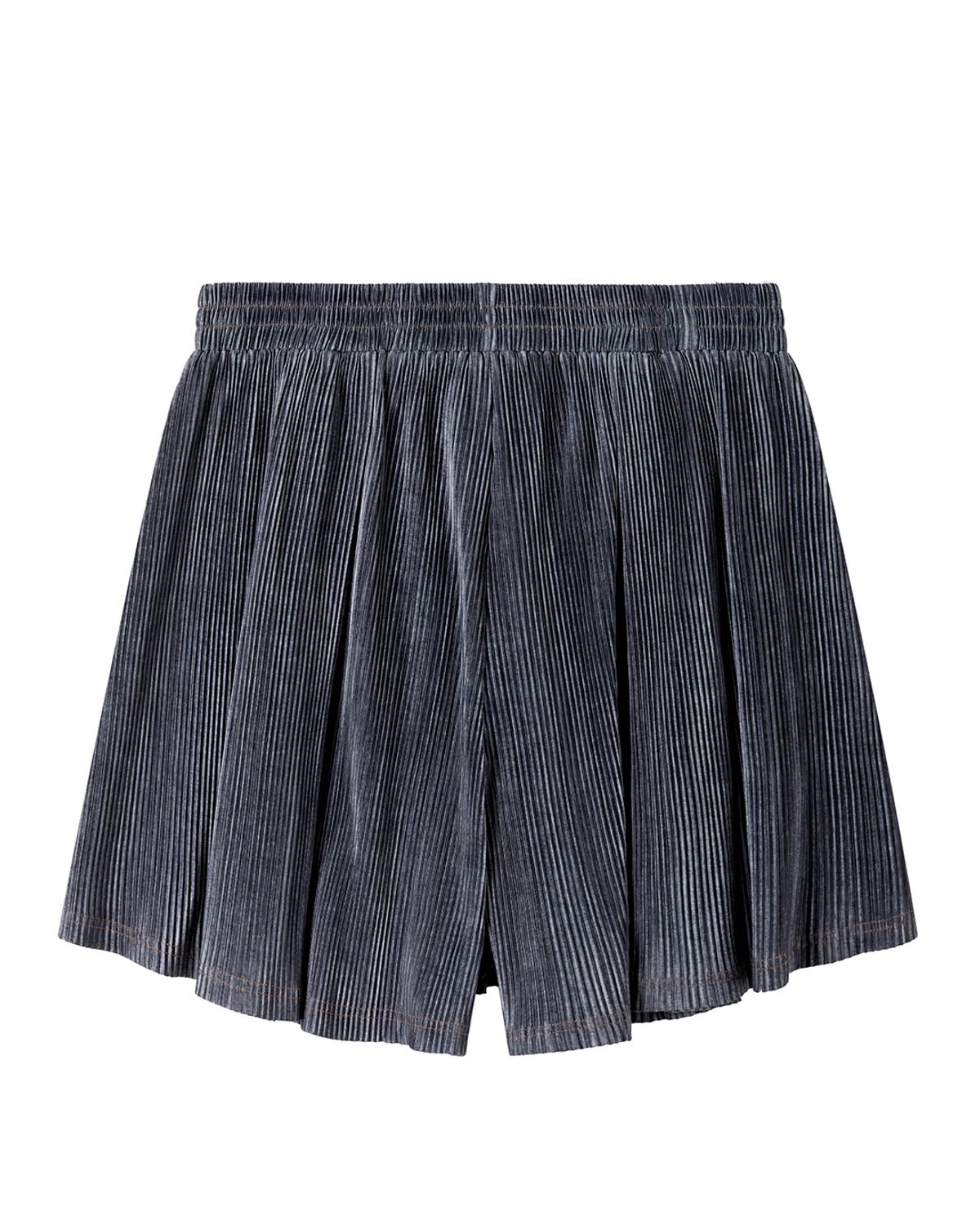 커렌트(CURRENT) PLEATS TUCK HALF PANTS(INDIGO BLUE)