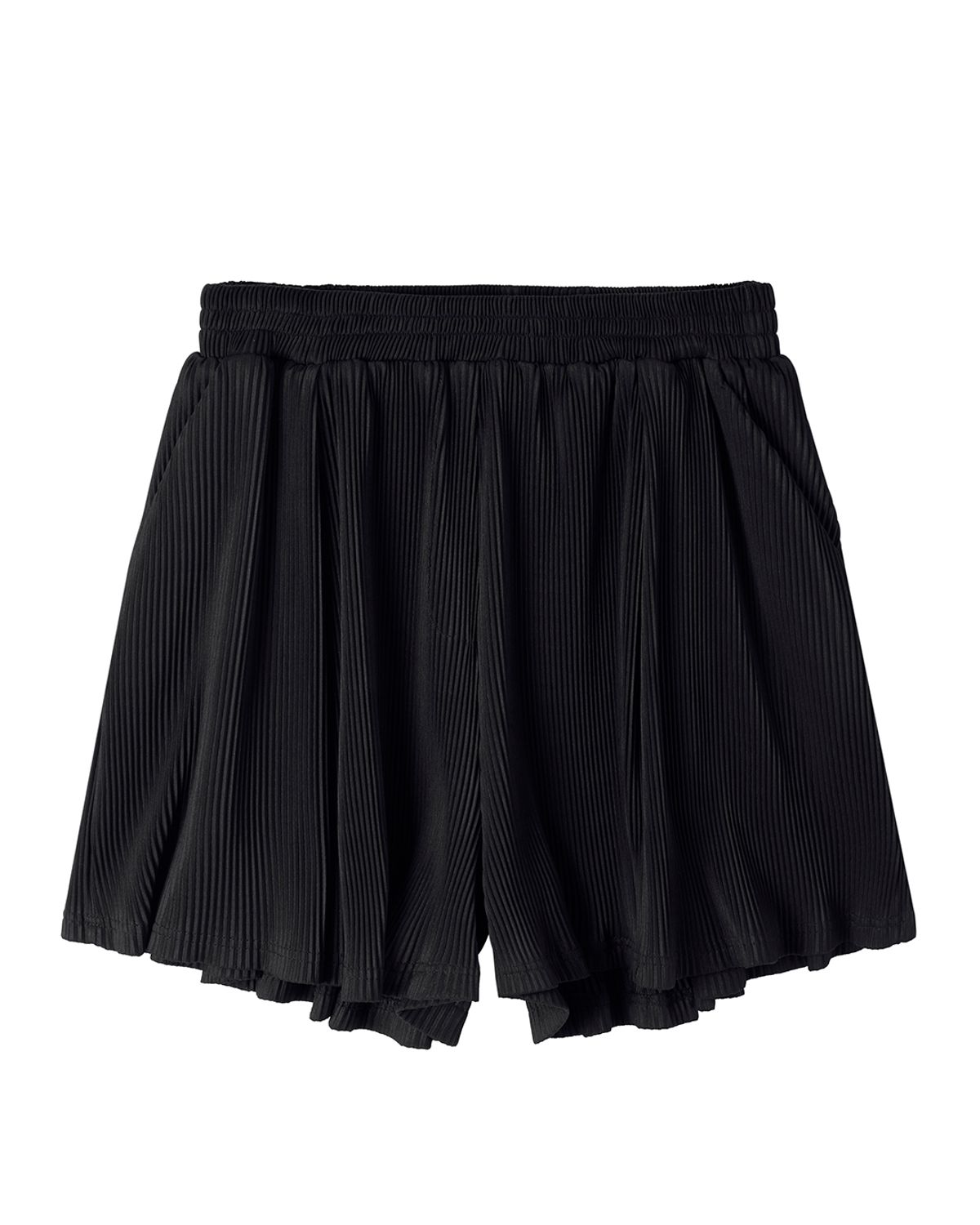 커렌트(CURRENT) PLEATS TUCK HALF PANTS(BLACK)
