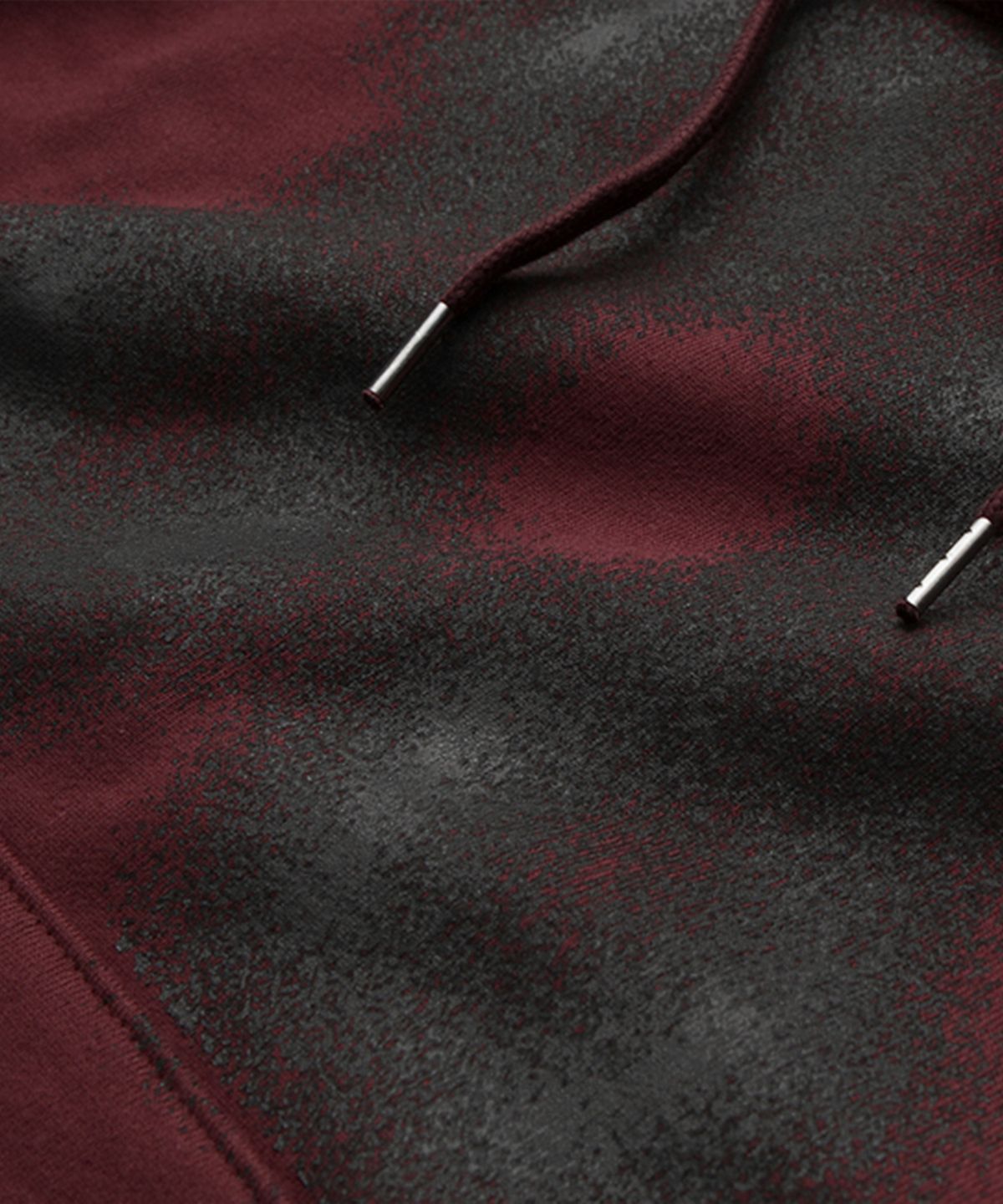 크리건(CRIGUN) Effect Graphics 후드티 BURGUNDY