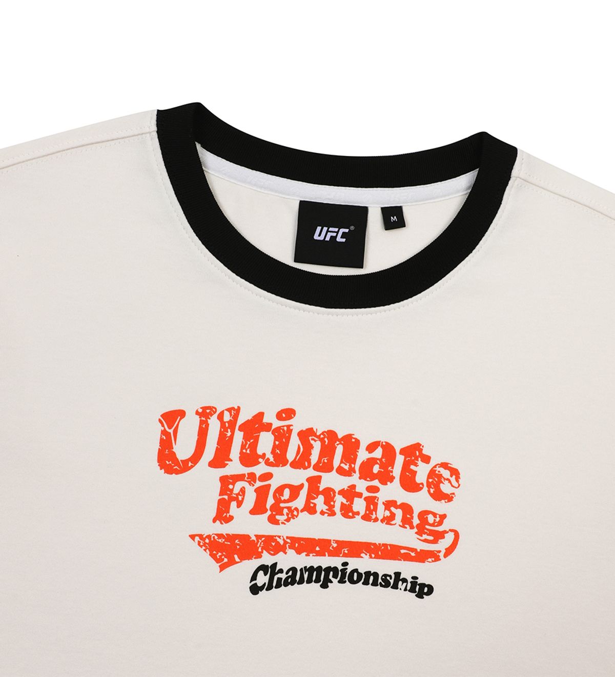 유에프씨 스포츠(UFC SPORT) UFC 우먼스 써니 레귤러핏 반팔 티셔츠 아이보리 U2SSW2239IV
