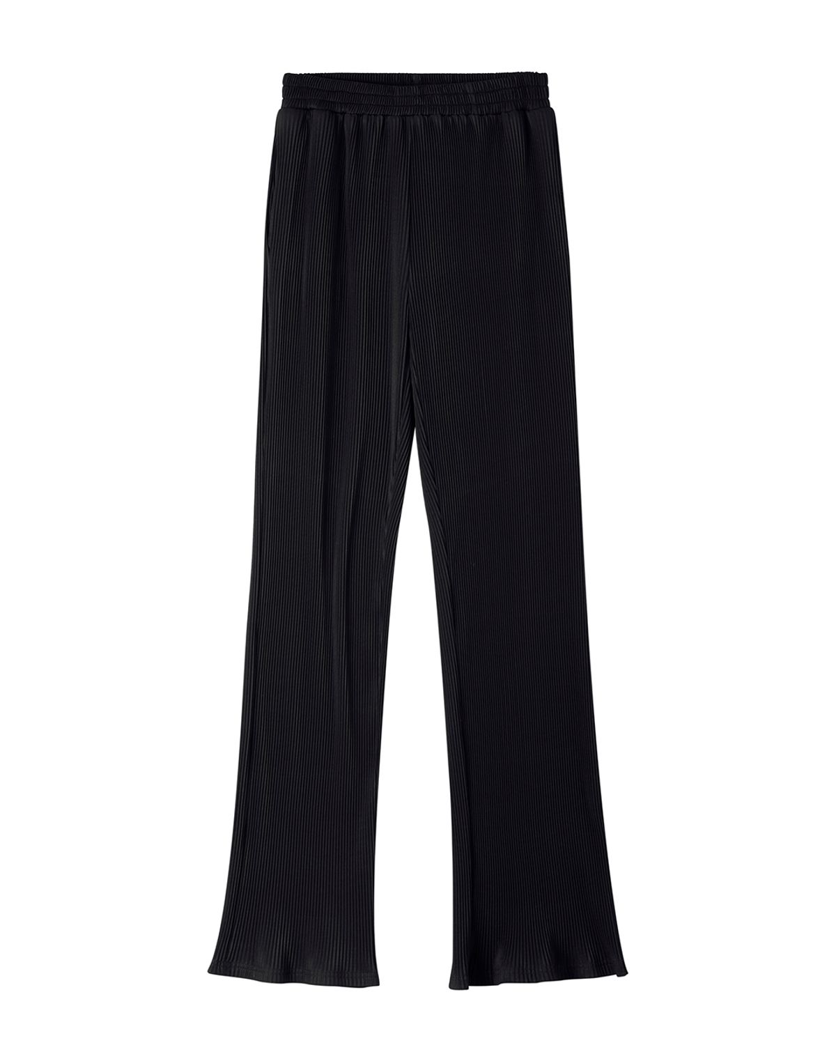 커렌트(CURRENT) PLEATS LONG PANTS(BLACK)