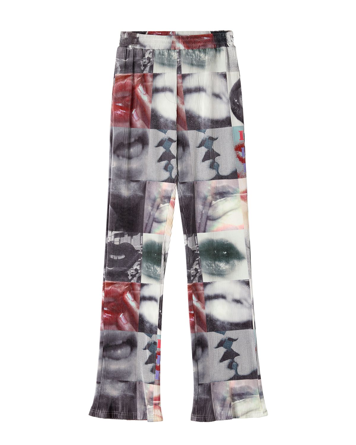 커렌트(CURRENT) PLEATS LONG PANTS(BLACK/WHITE)