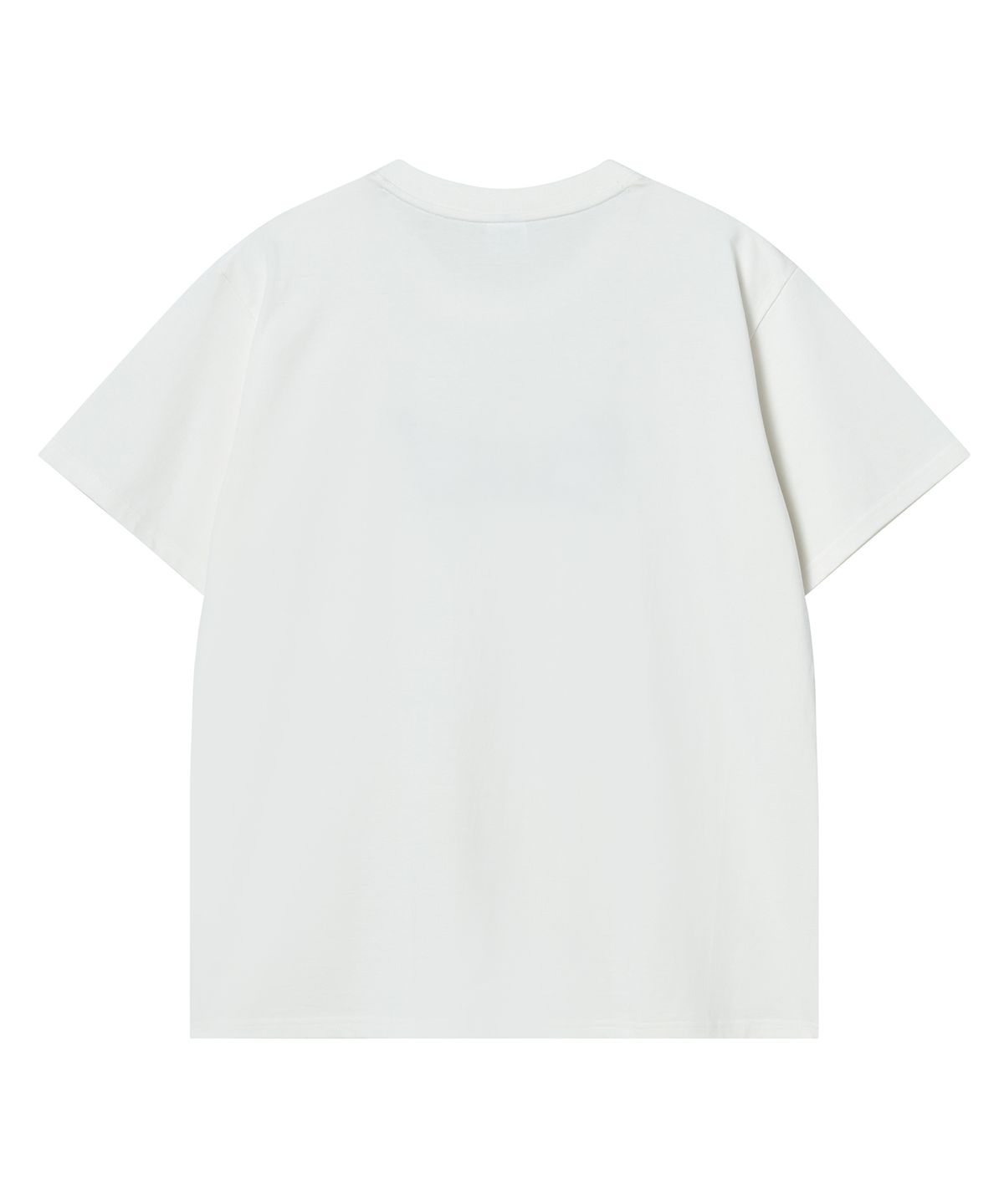 세이에(SEIIE) 강아지 로고 오버핏 아플리케 티 Ivory