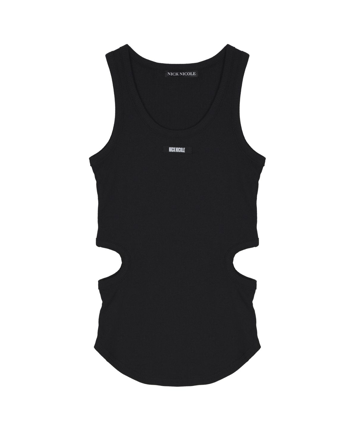 닉앤니콜(NICK&NICOLE) OPENING SLEEVELESS TOP_BLACK