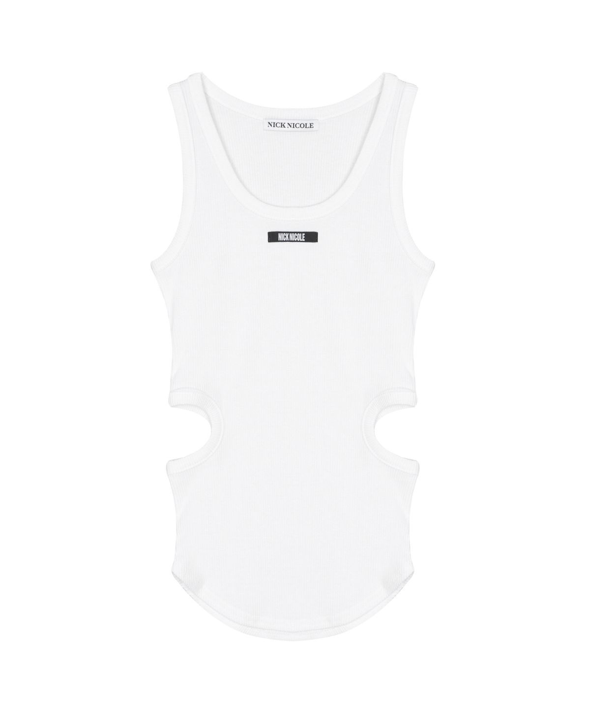 닉앤니콜(NICK&NICOLE) OPENING SLEEVELESS TOP_WHITE