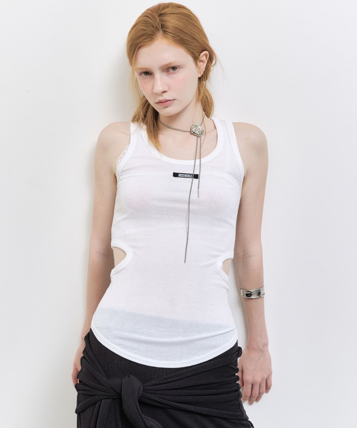 닉앤니콜(NICK&NICOLE) OPENING SLEEVELESS TOP_WHITE