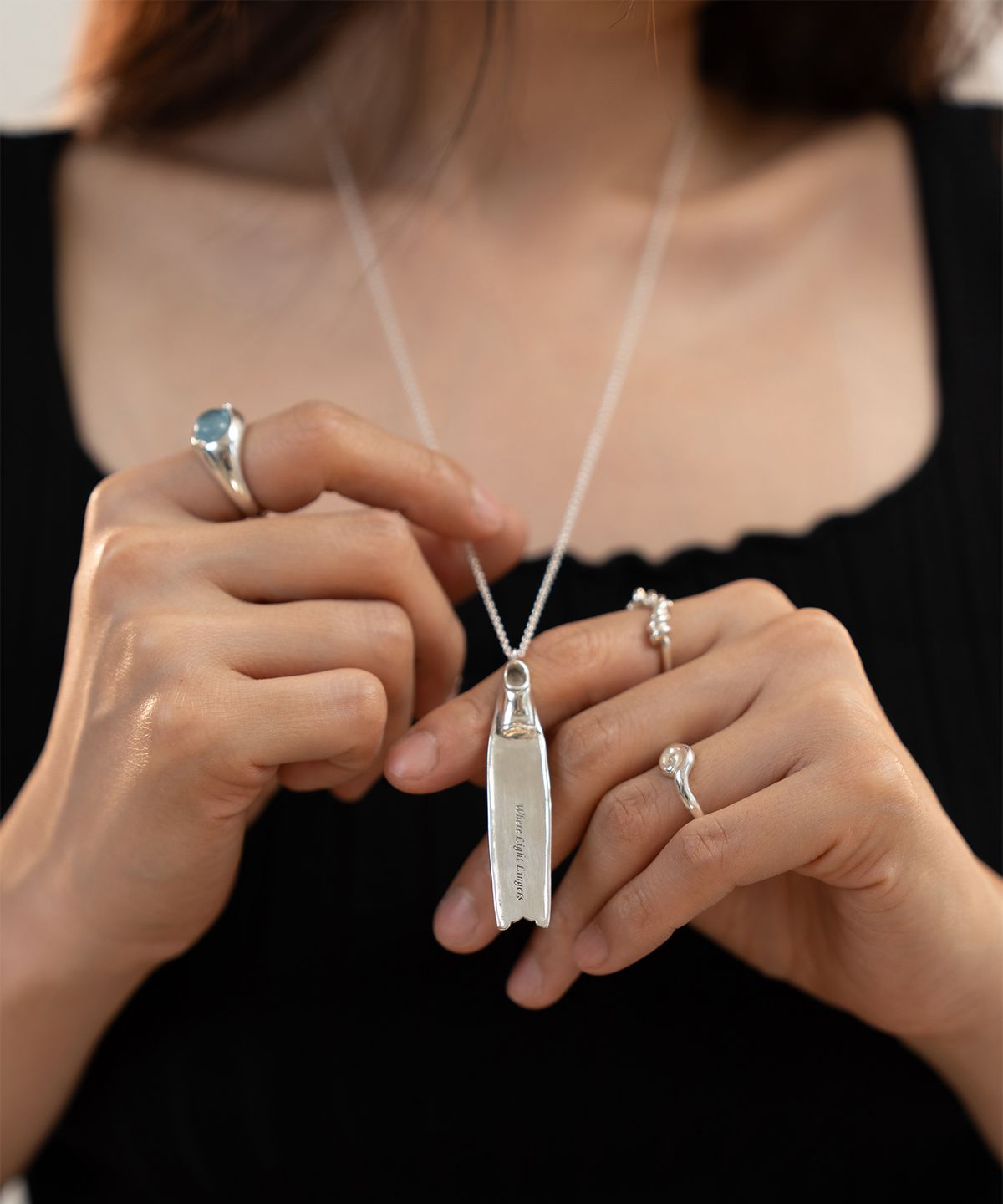 볼디에르(BOLDIERE) Divers necklace_ N26