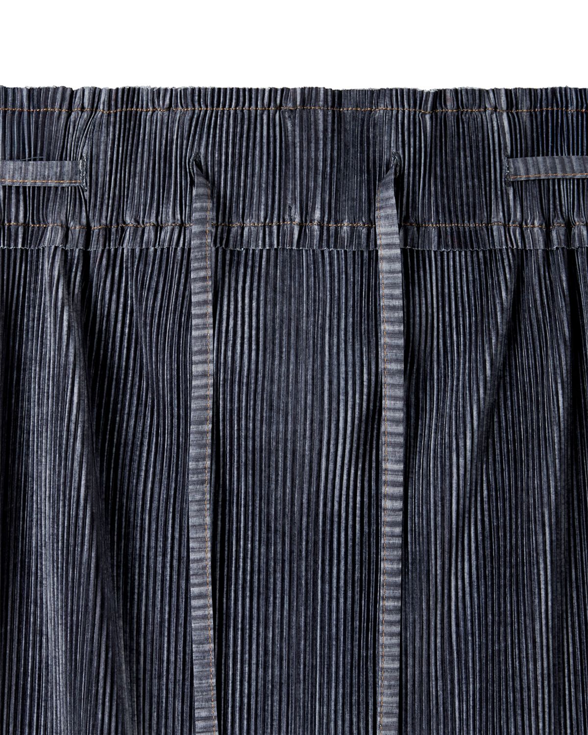 커렌트(CURRENT) PLEATS LONG SKIRT(INDIGO BLUE)