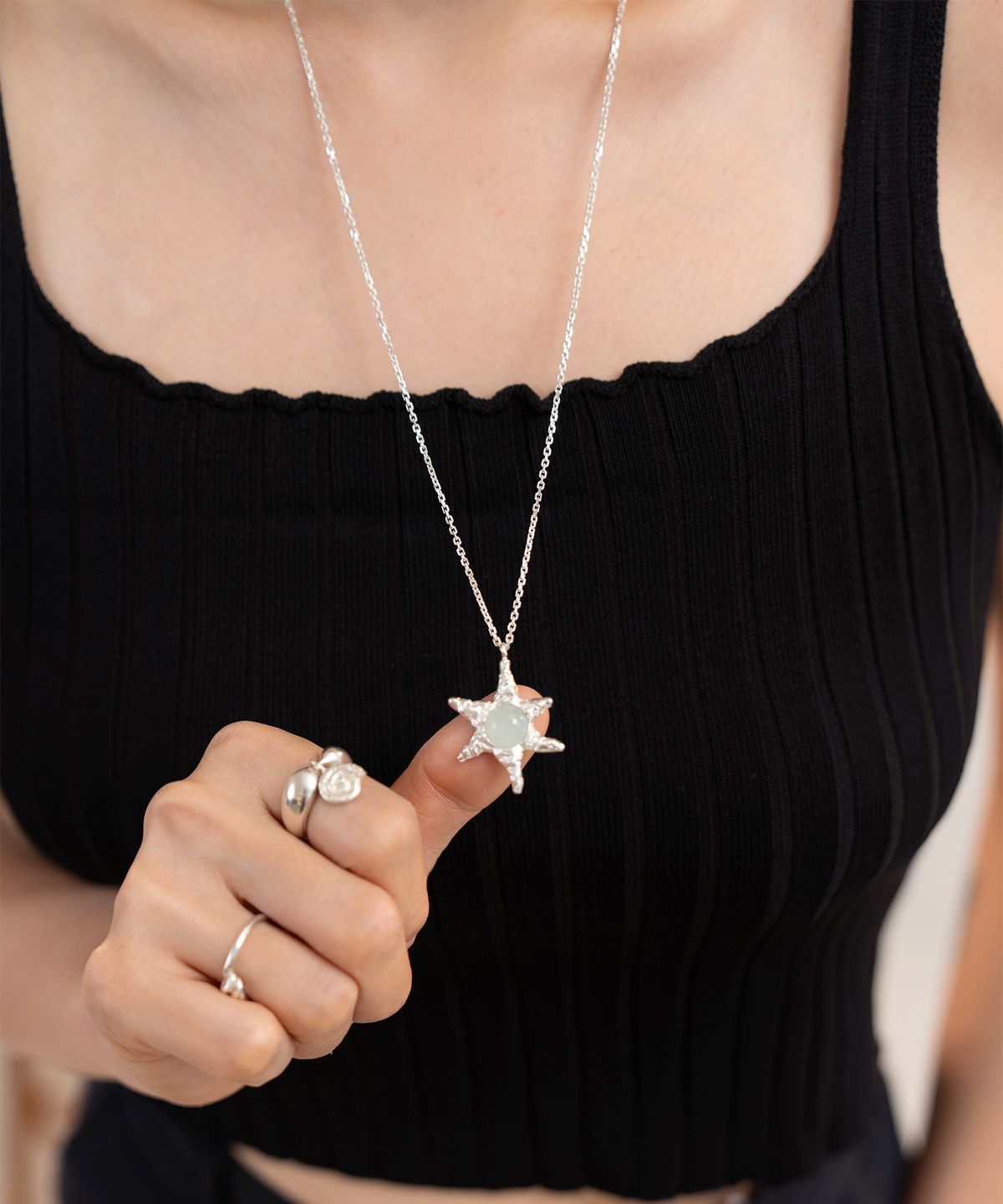볼디에르(BOLDIERE) Star fragment necklace_ N27