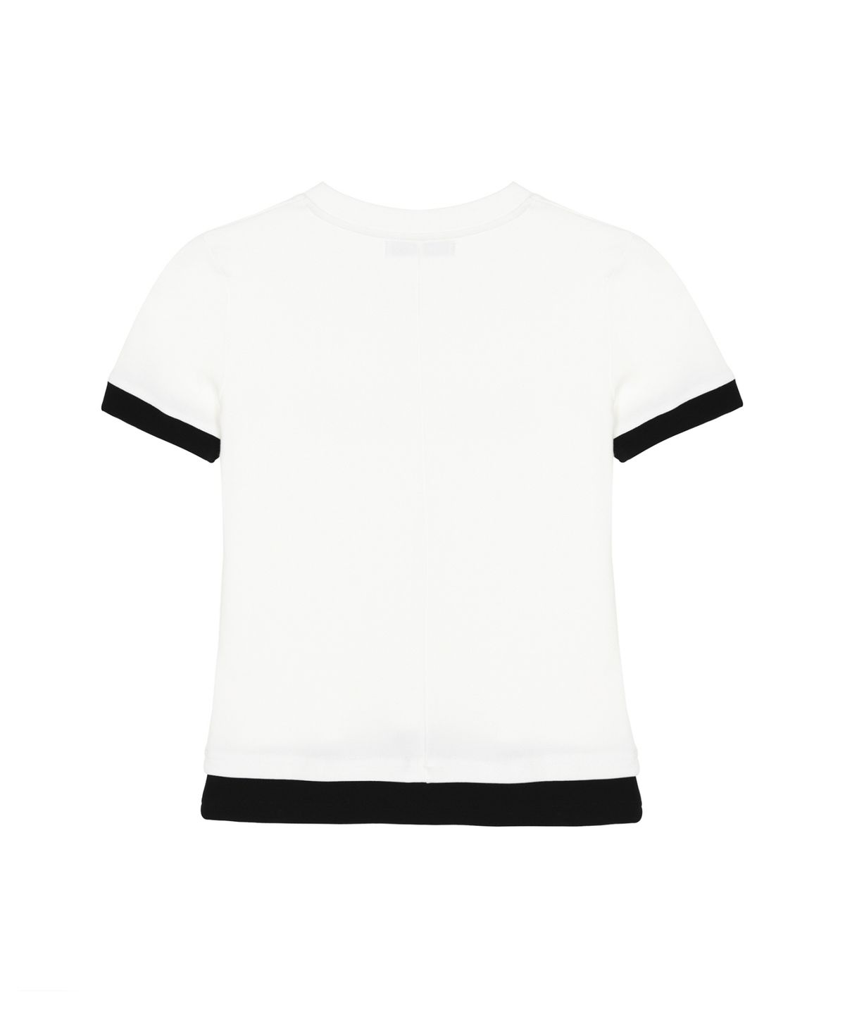 닉앤니콜(NICK&NICOLE) HALF LAYERED PINTUCK SLIM SLEEVE TOP_IVORY