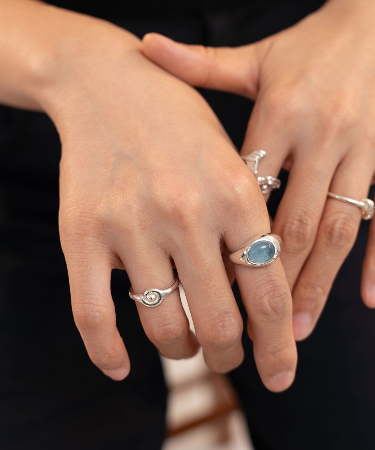 볼디에르(BOLDIERE) Flow ring_ R35