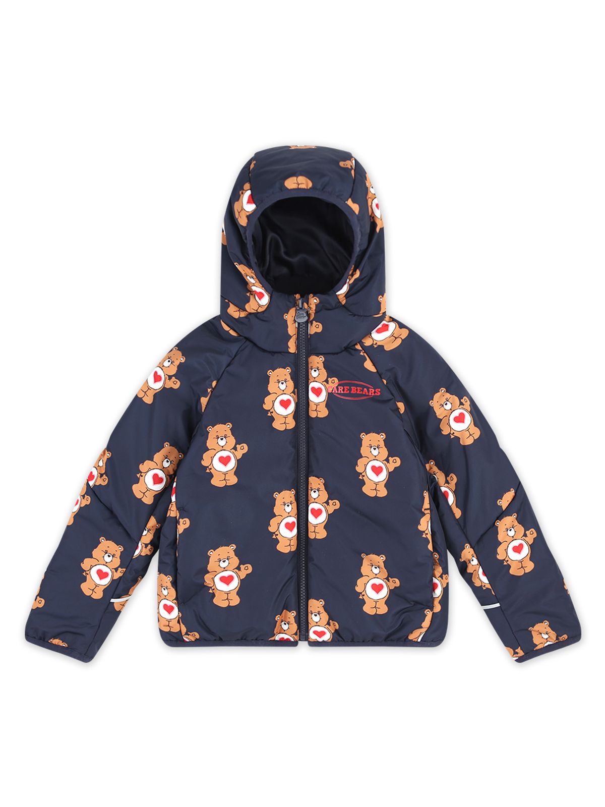 케어베어(CAREBEARS) 안녕텐더하트베어 2-WAY 패딩점퍼