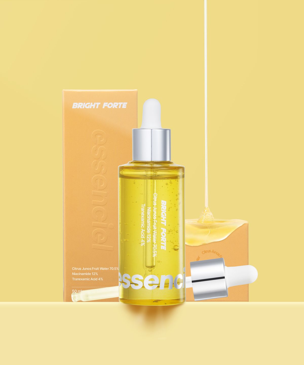 에센시엘(ESSENCIEL) [3pack] 브라이트닝 진정 케어 세트 (수더 앰플 + 브라이트 앰플) 50ml (+ PDRN 엑소좀 앰플 특별 증정)