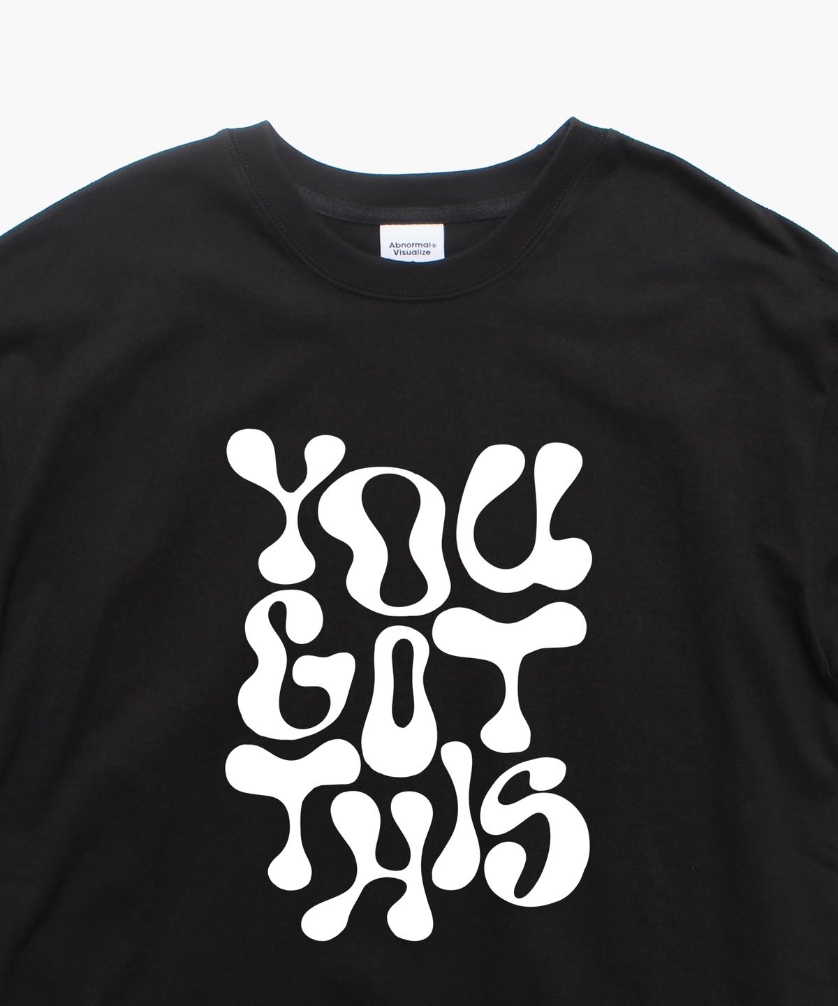 앱놀머씽(ABNORMALTHING) YGT 오버핏 티셔츠 블랙 (YGT T-SHIRT BLACK)
