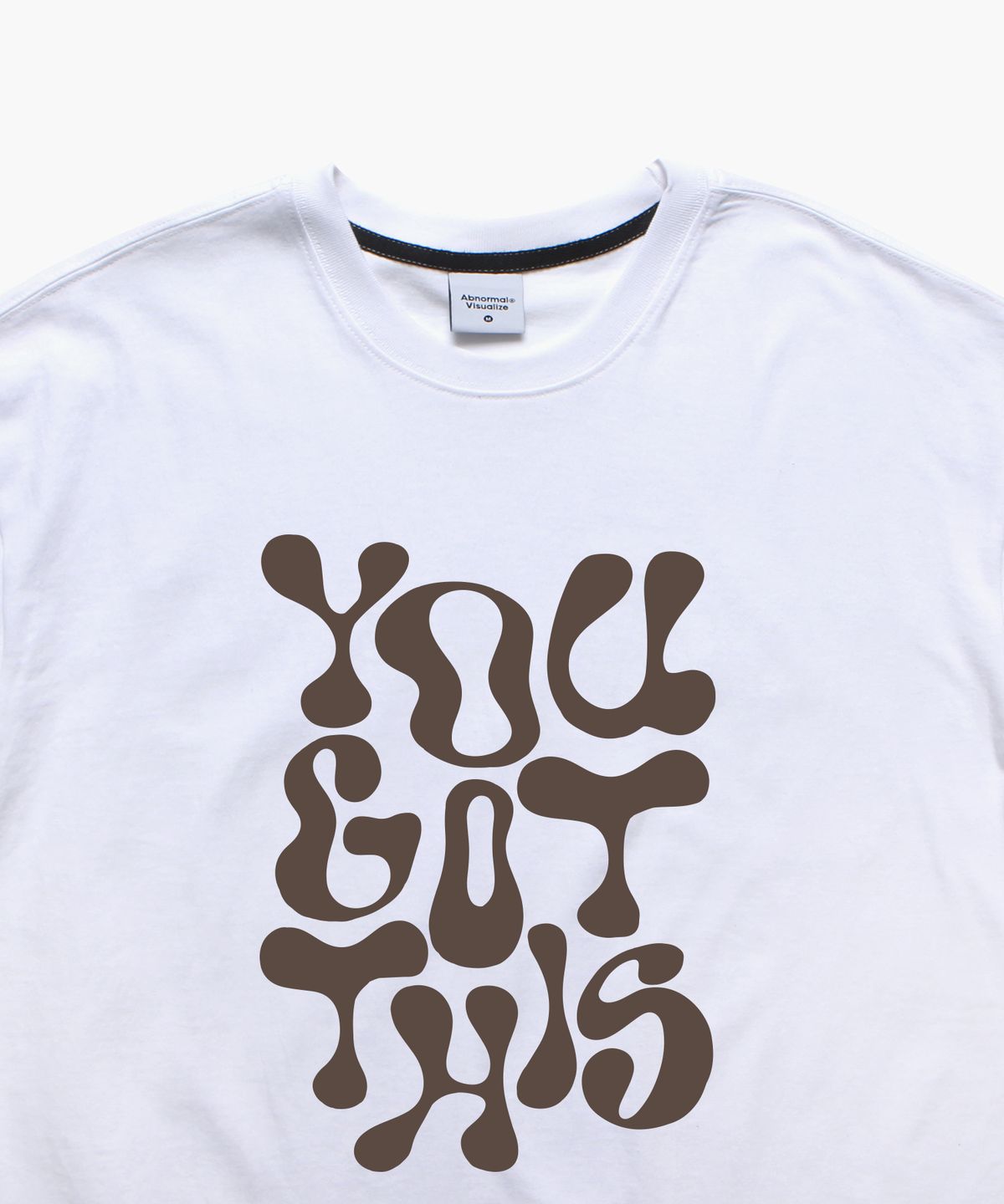 앱놀머씽(ABNORMALTHING) YGT 오버핏 티셔츠 화이트 (YGT T-SHIRT WHITE)