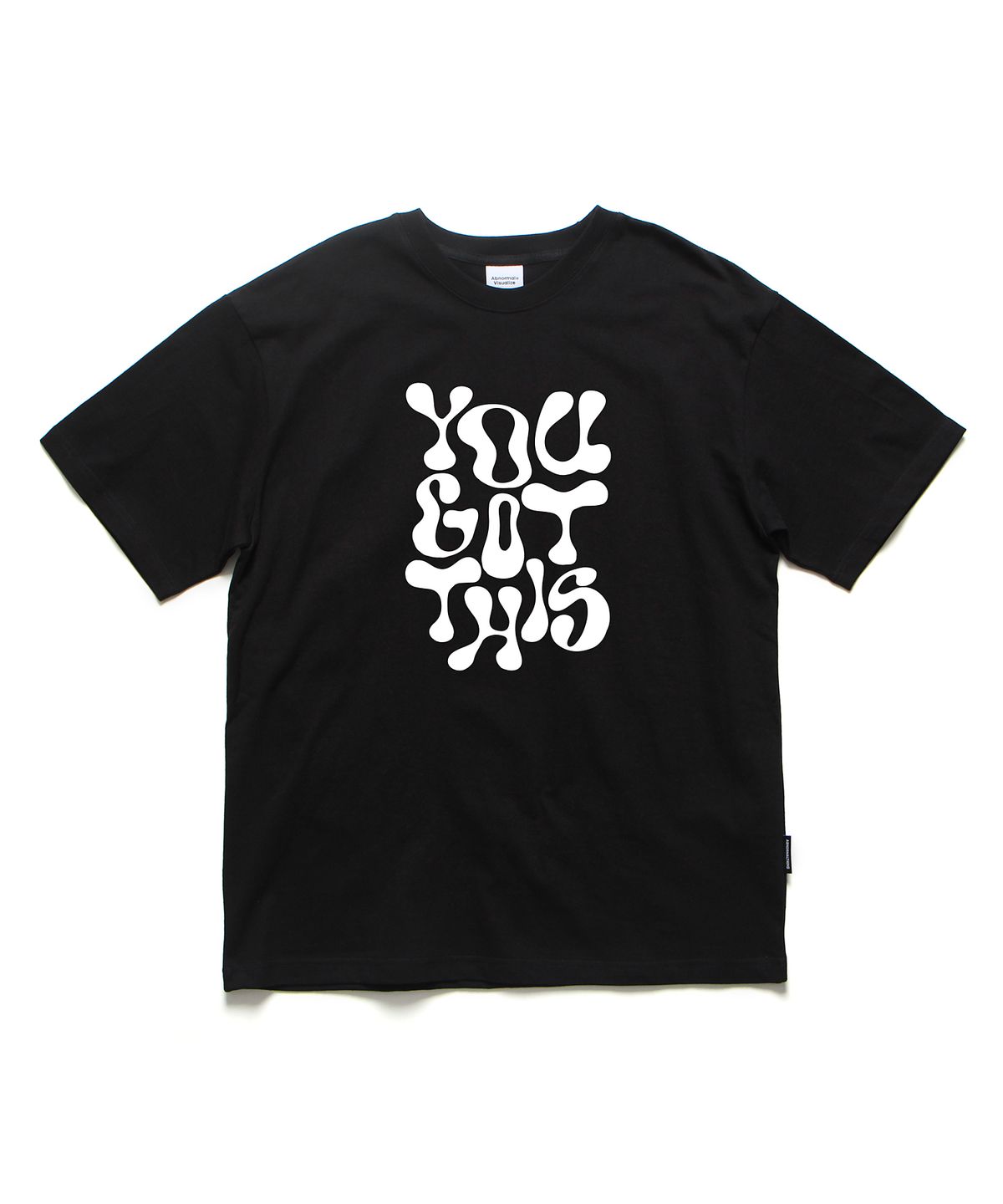 앱놀머씽(ABNORMALTHING) YGT 오버핏 티셔츠 화이트 (YGT T-SHIRT WHITE)
