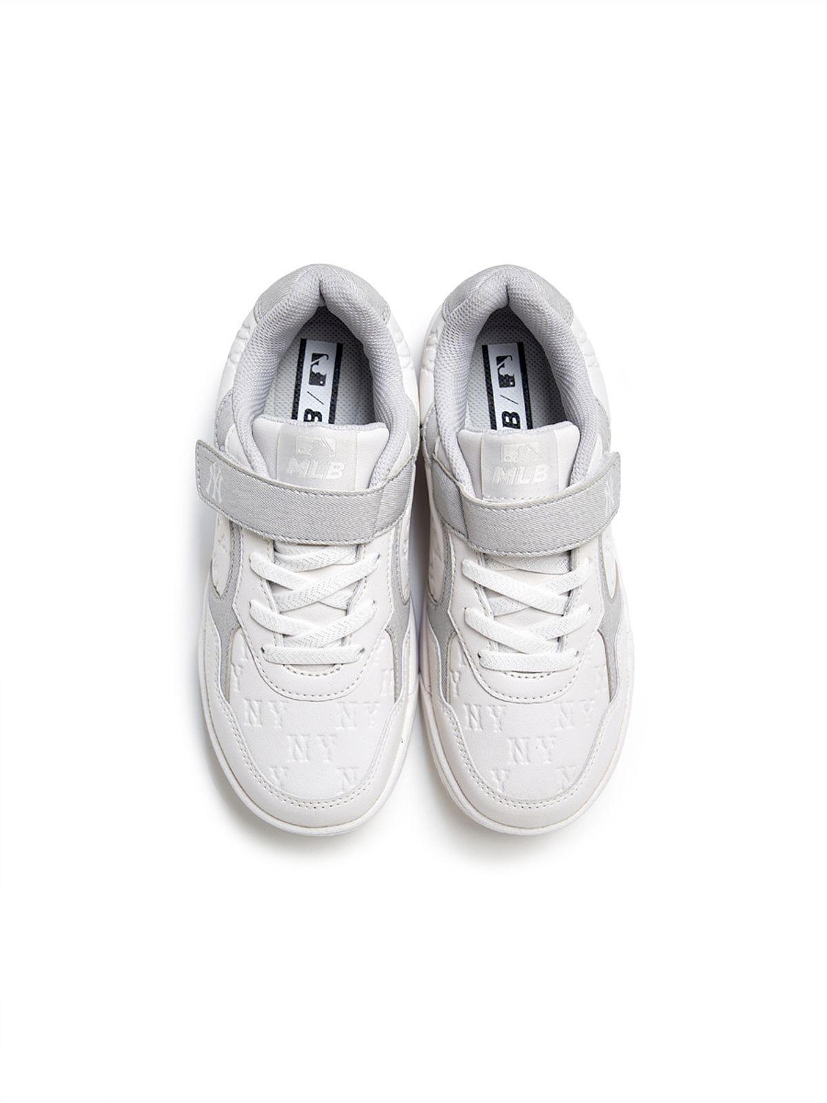 엠엘비 키즈(MLB KIDS) 스타디움 모노그램 주니어 NY (White)