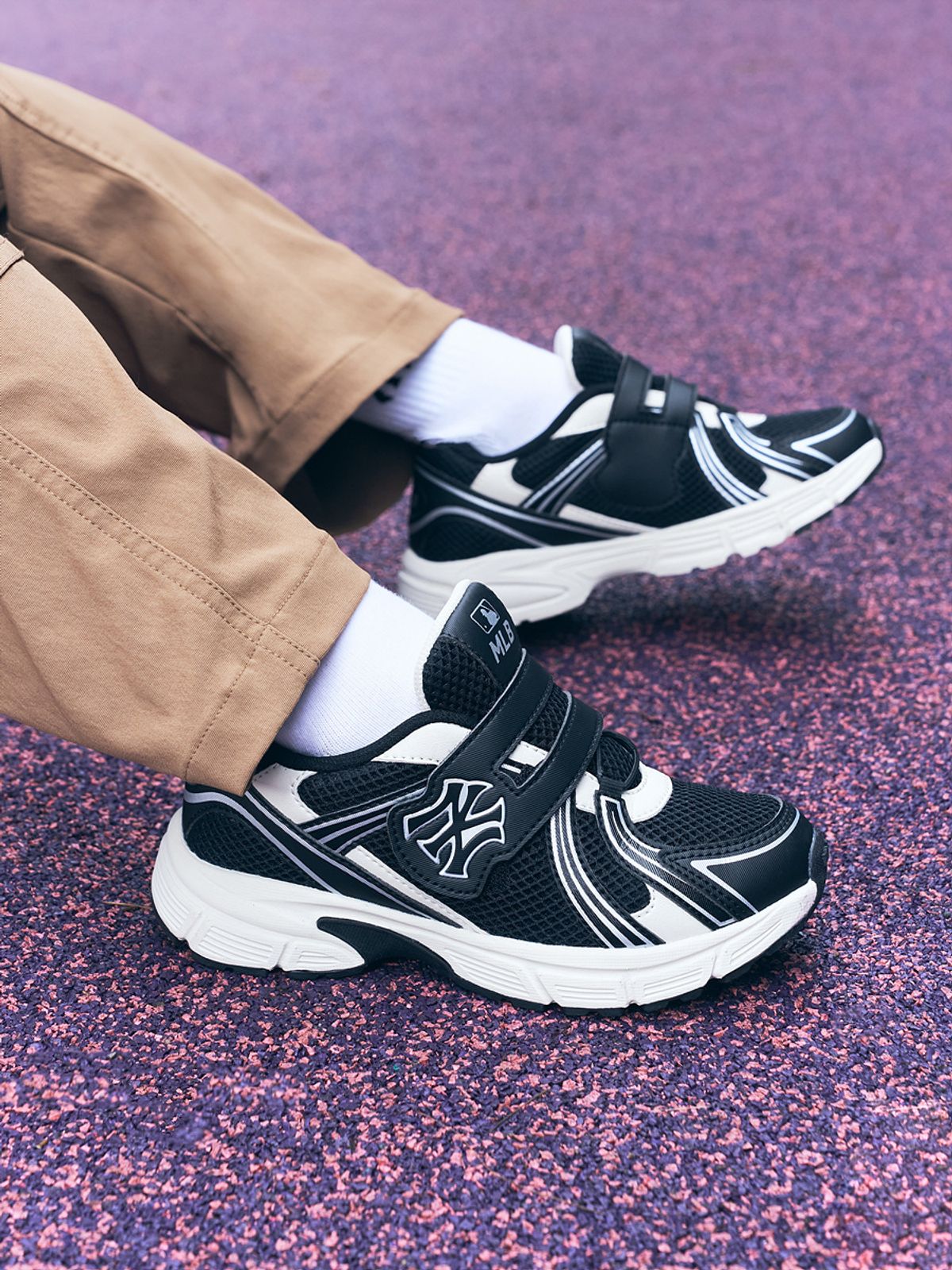 엠엘비 키즈(MLB KIDS) 트랙 러너 NY (Black)