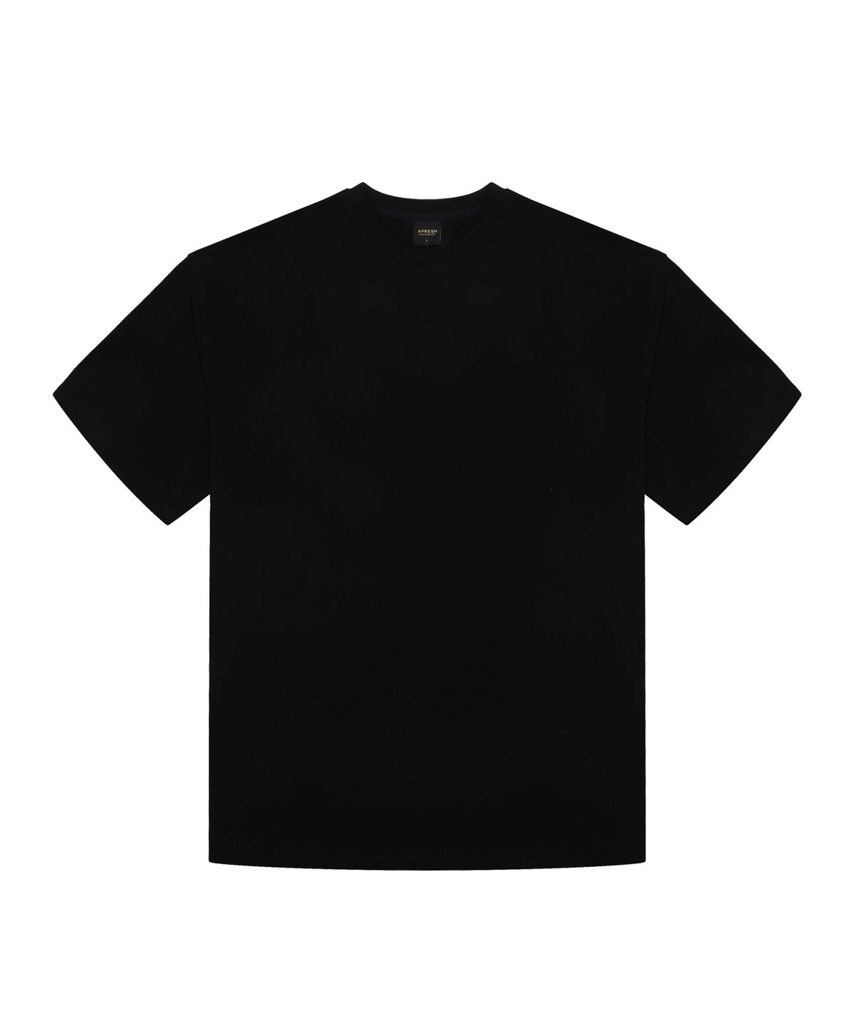 어프레쉬(AFRESH) 소프트 무지 루즈핏 하프 슬리브 2COLOR
